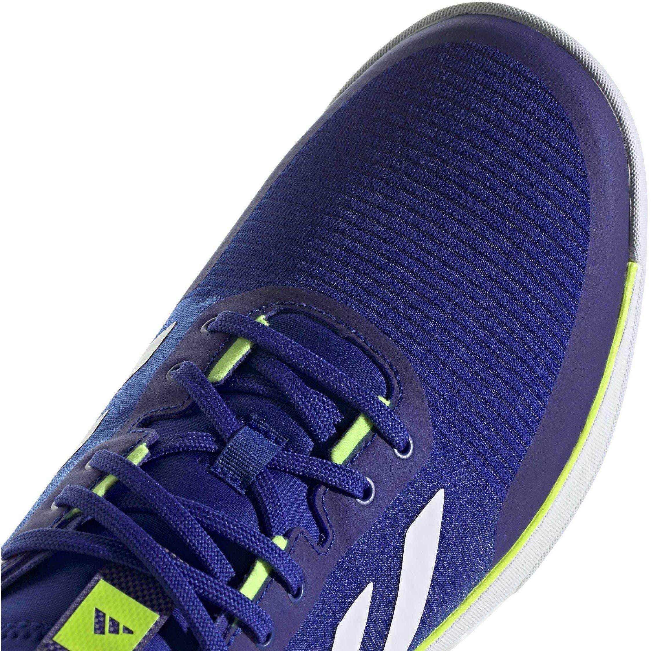 Azul Lúcido/Ftwr - adidas - Crazyflight M Hockey Shoes Unisex Kids - 7