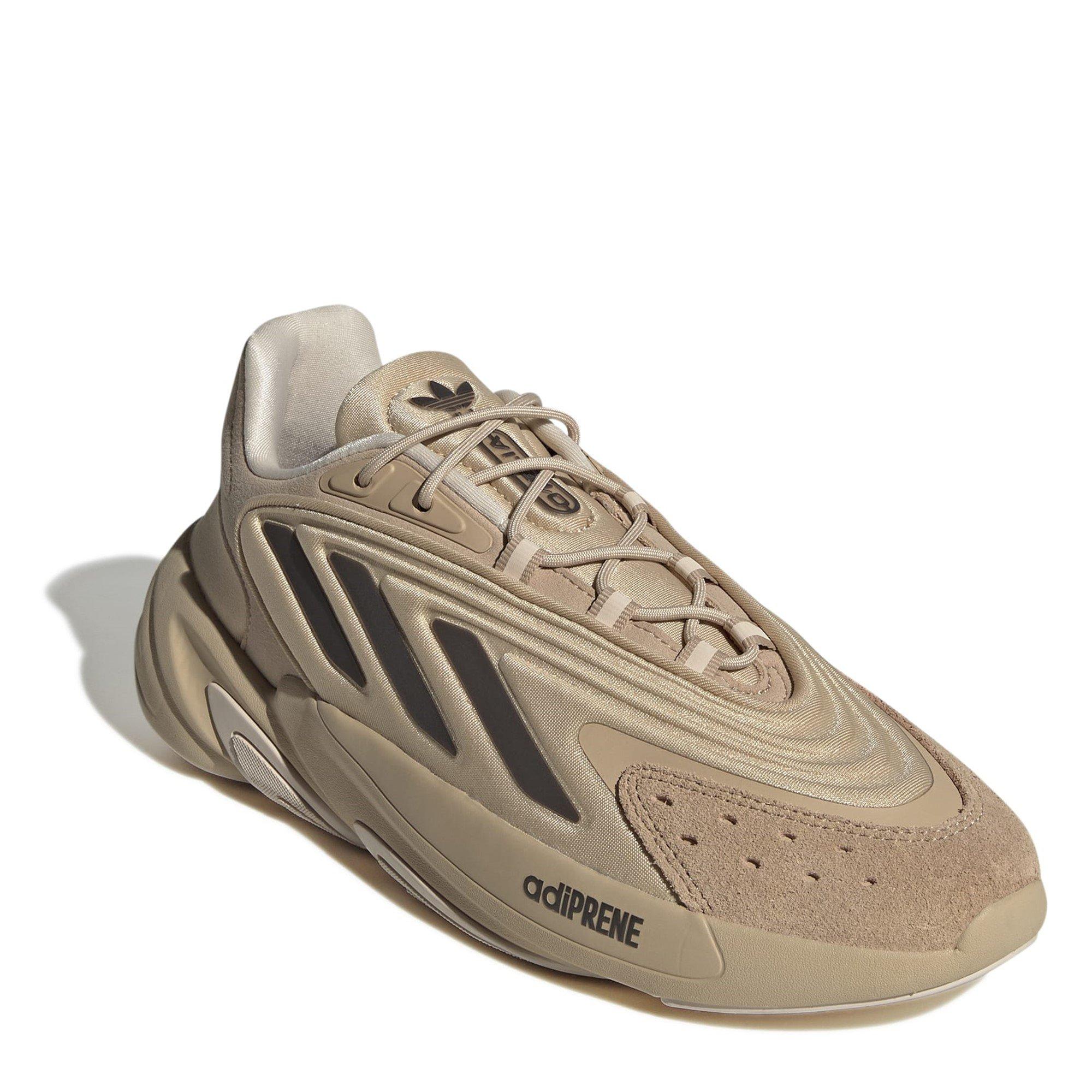 Brown/Ecru - adidas Originals - Ozelia Low-Top Trainers - 3