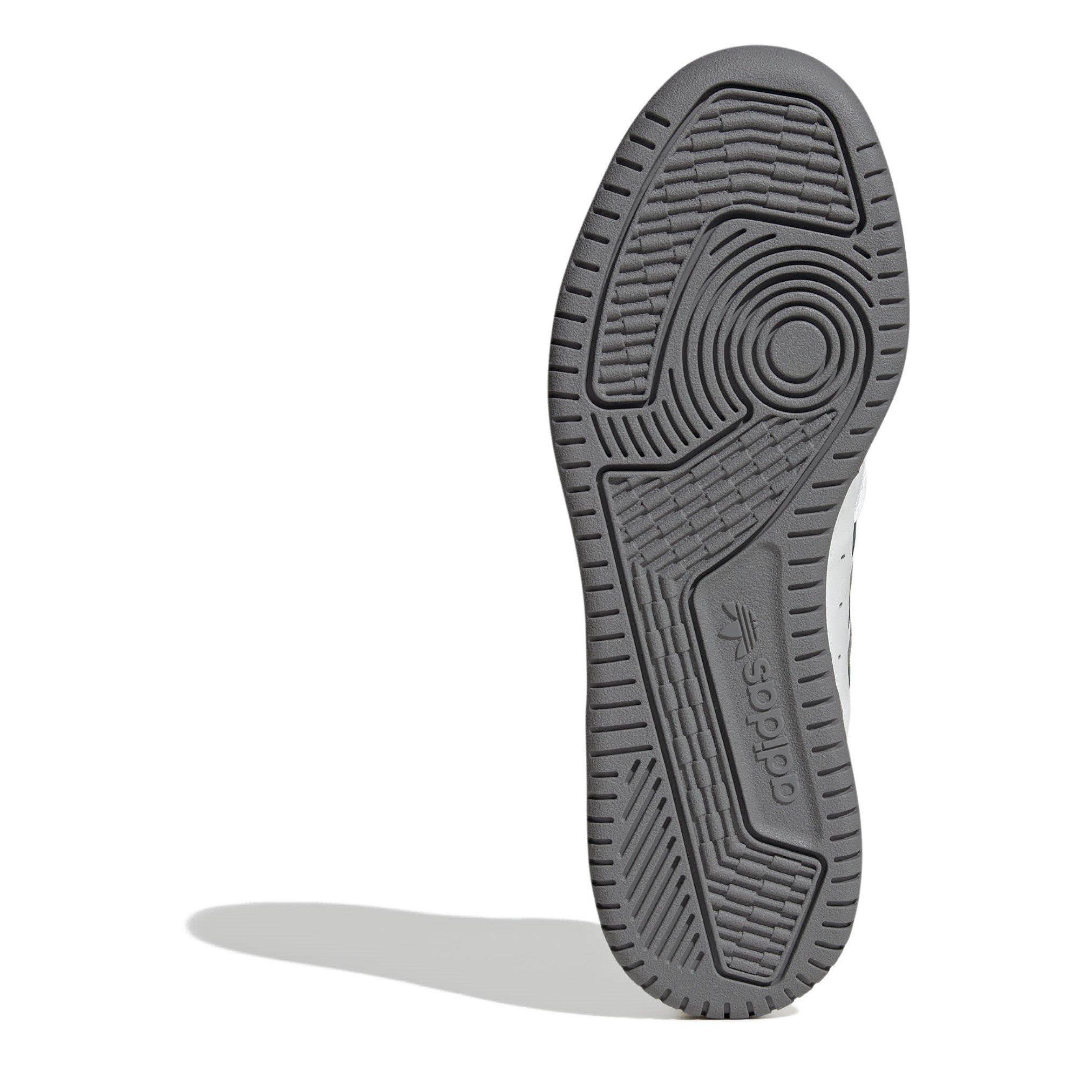 White - adidas Originals - Team Court Trainers - 6