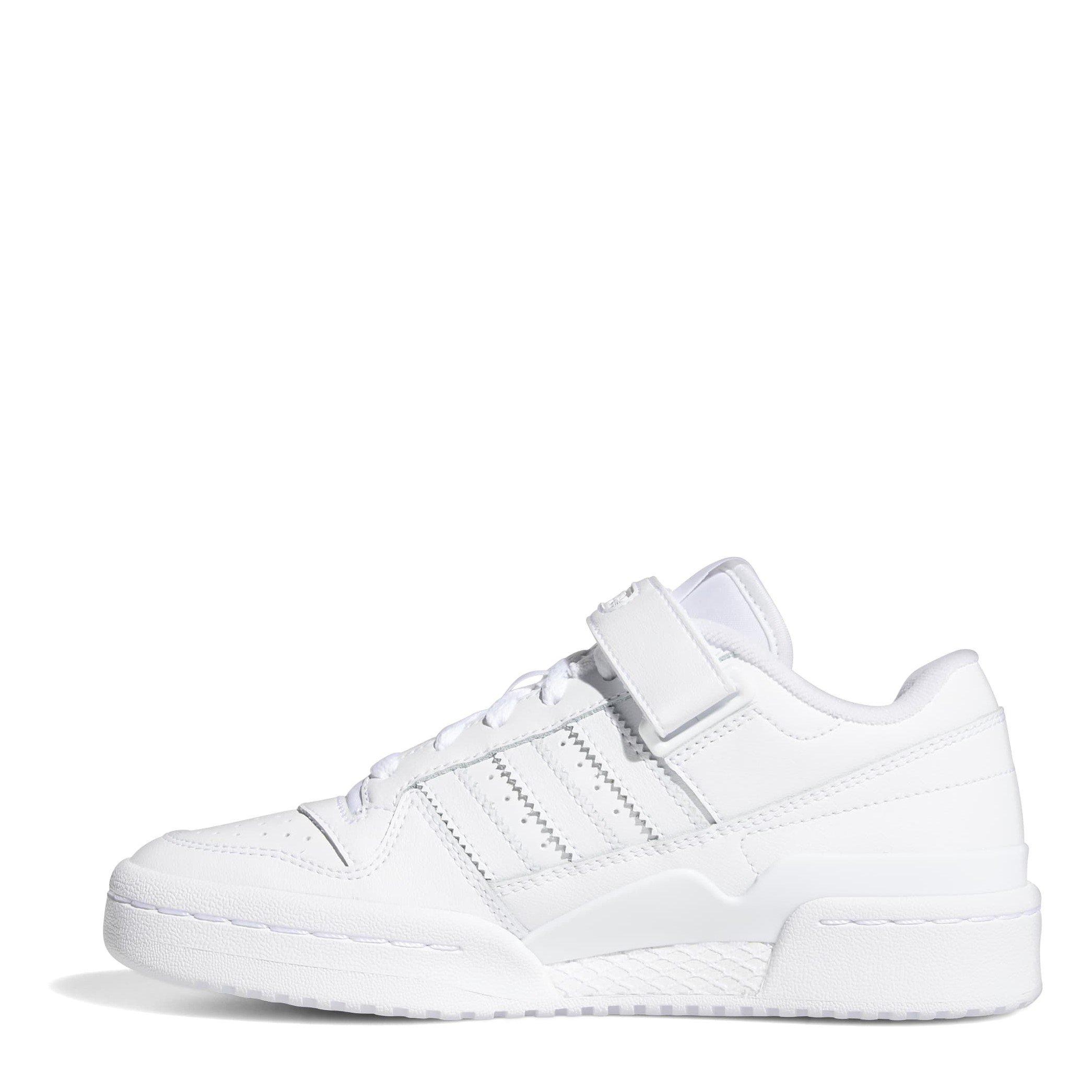 White - adidas Originals - Forum Low-Top Trainers - 2