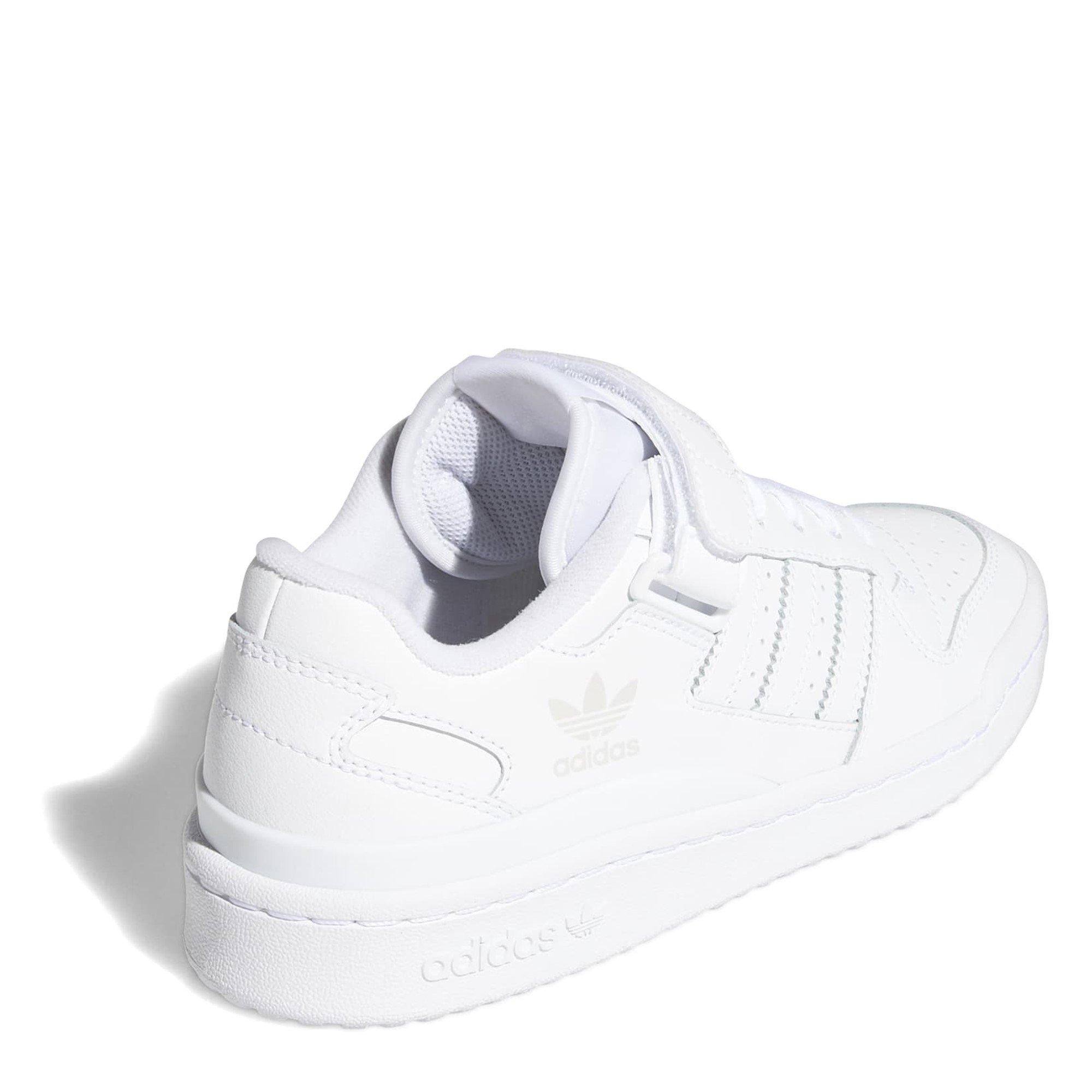 White - adidas Originals - Forum Low-Top Trainers - 4