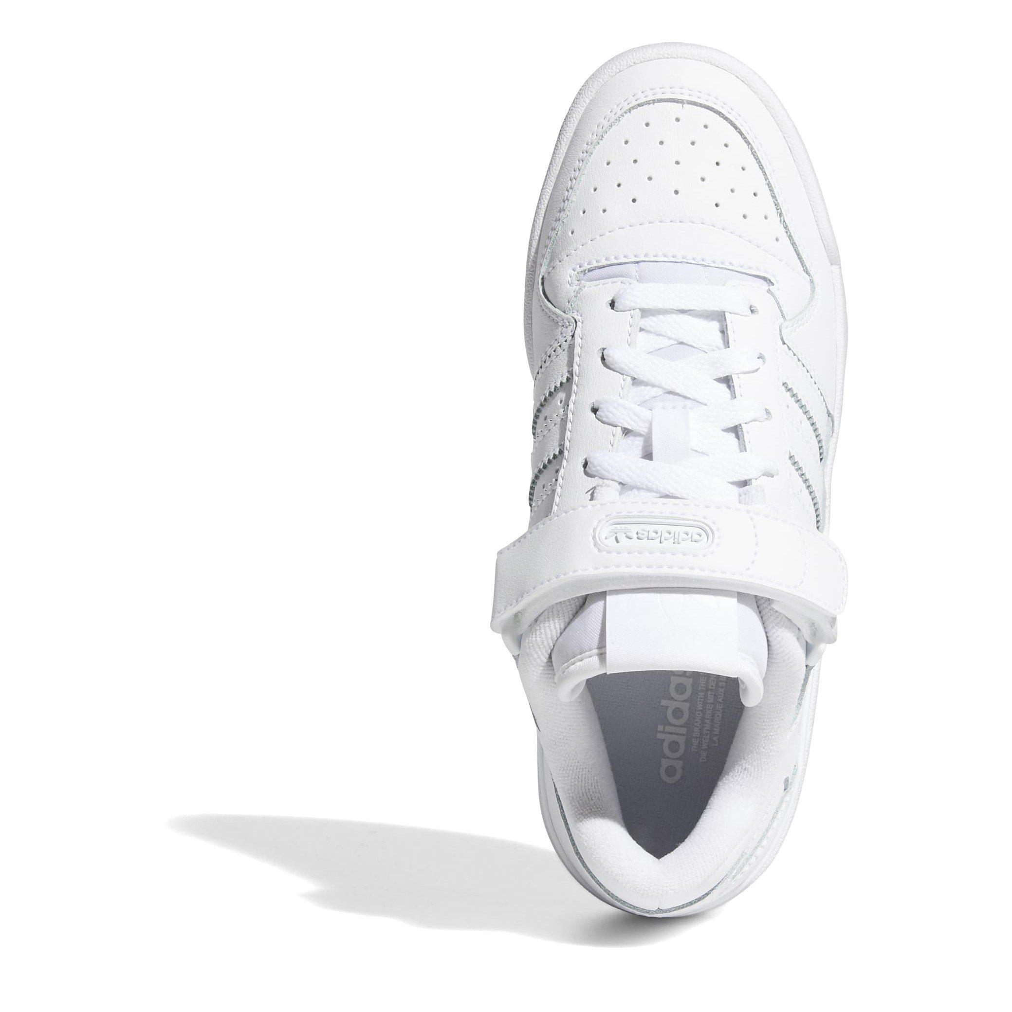 White - adidas Originals - Forum Low-Top Trainers - 5