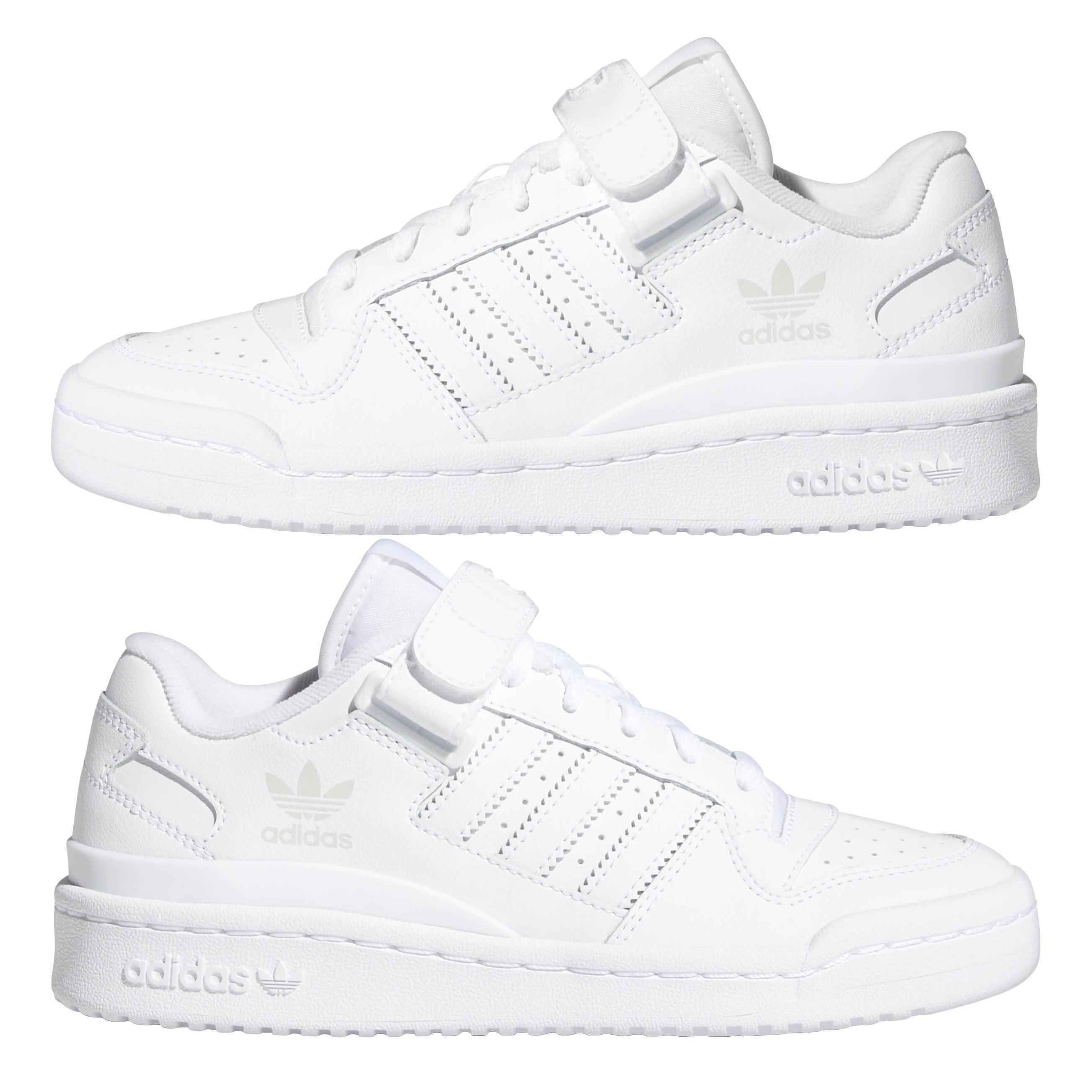 White - adidas Originals - Forum Low-Top Trainers - 9
