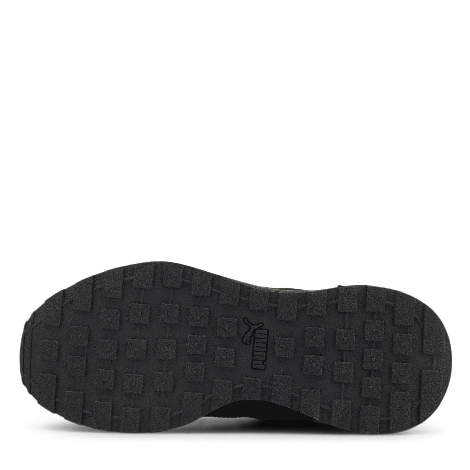 Blk/Blk/Grey - Puma - Unisex Kids' Graviton Low-Top Trainers - 3
