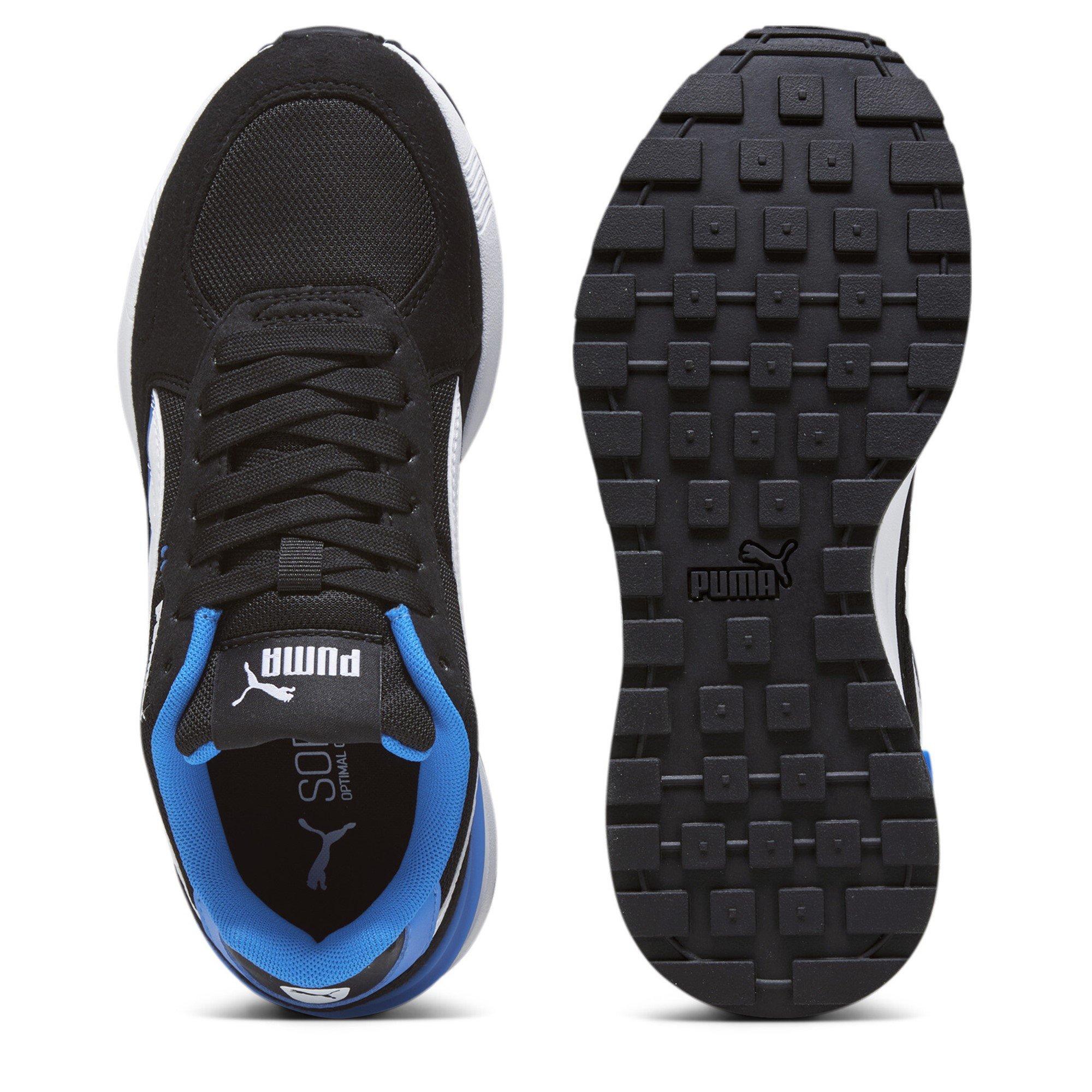 Blk/Blue/Wit - Puma - Unisex Kids' Graviton Low-Top Trainers - 3