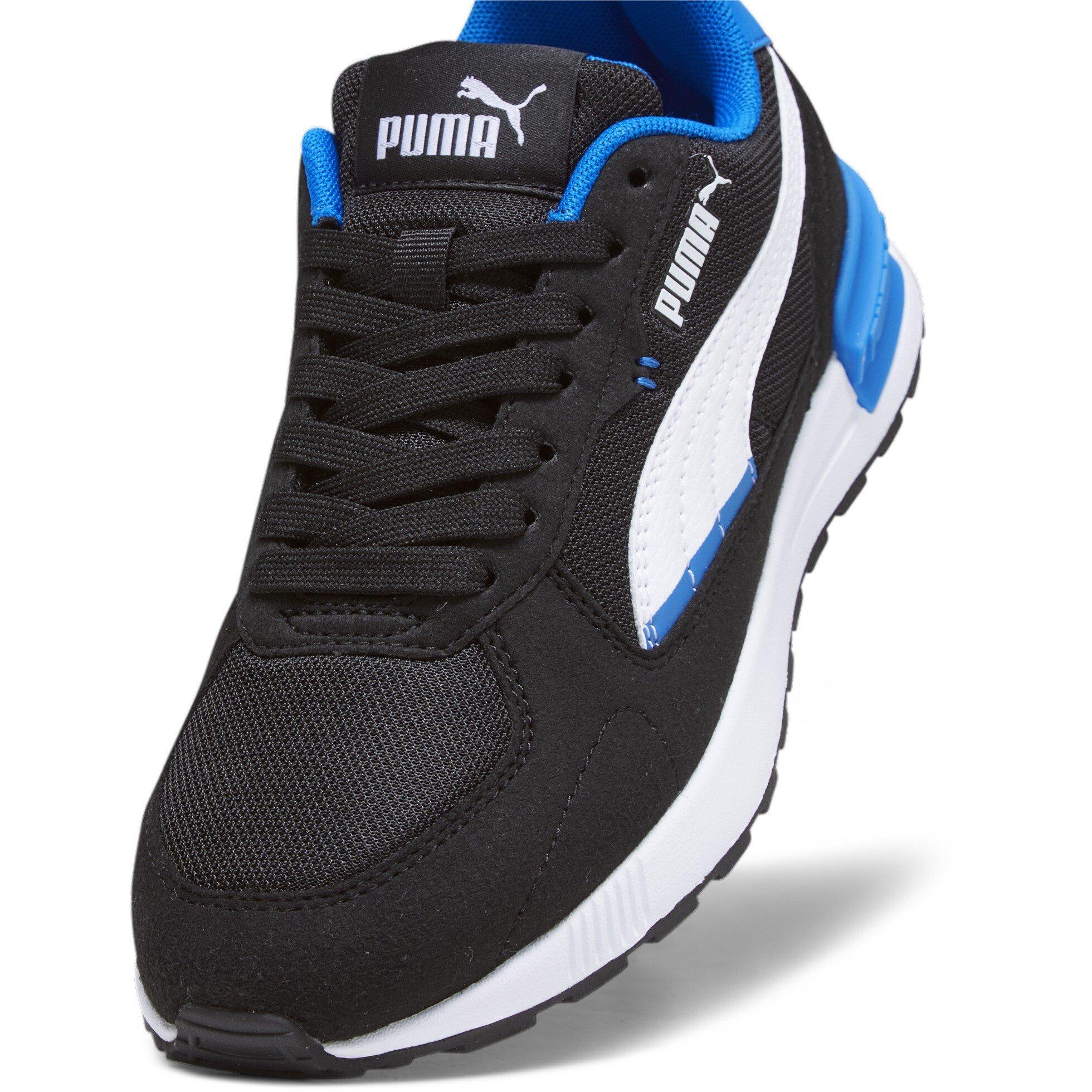 Blk/Blue/Wit - Puma - Unisex Kids' Graviton Low-Top Trainers - 6