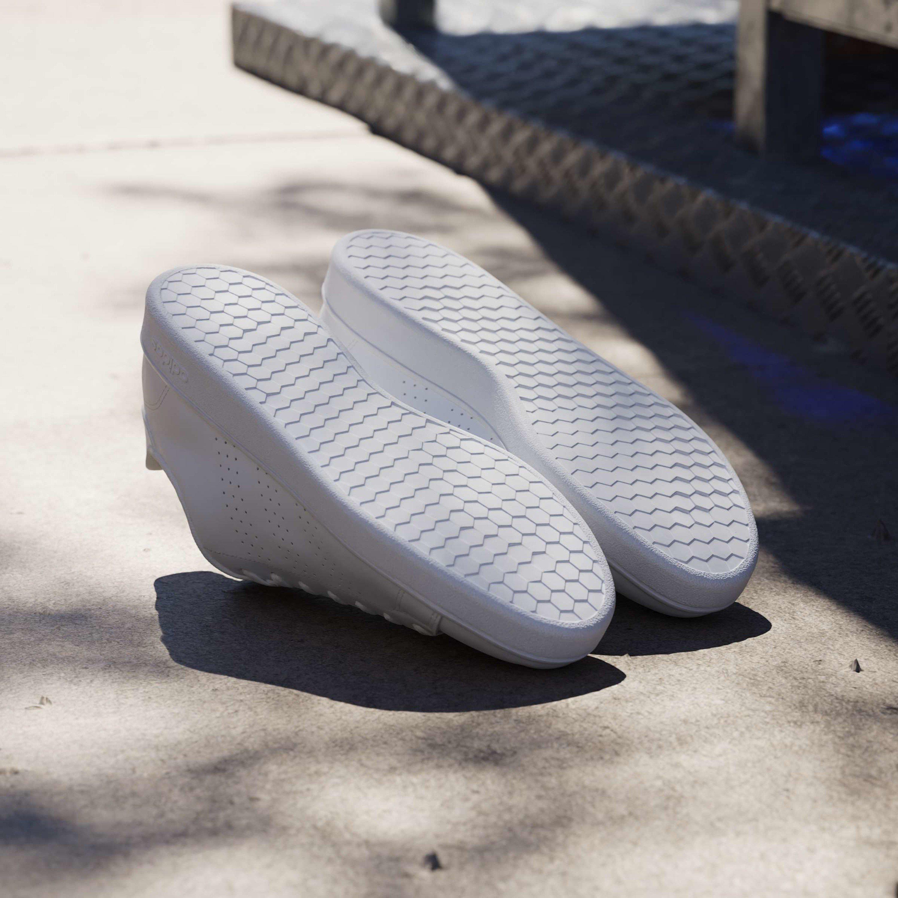 Wit/ Wit - adidas - Advantage Base Low-Top Trainers - 11