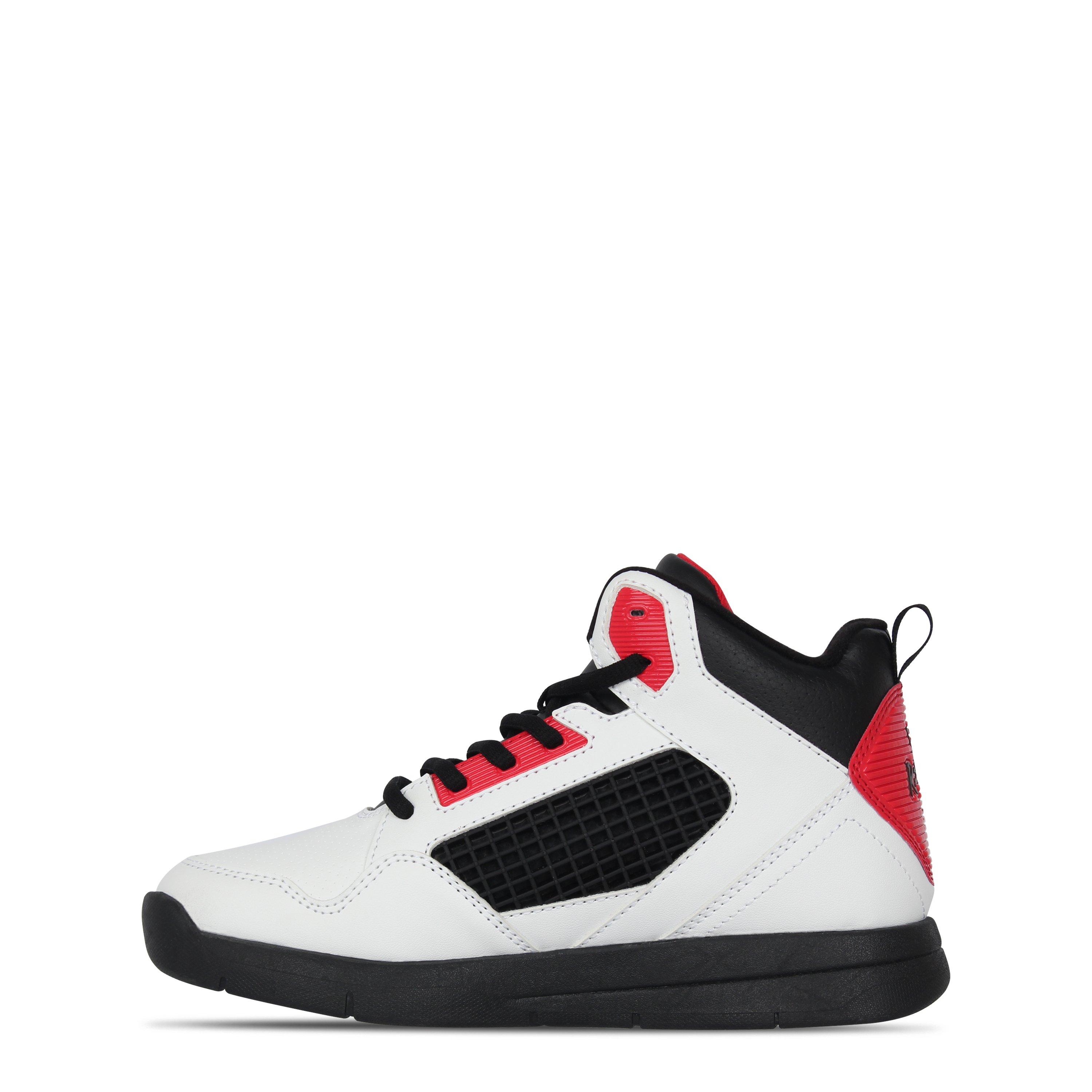 Wit/Zwart/Rood - Rise - Reverse Basketball Trainers Juniors - 2