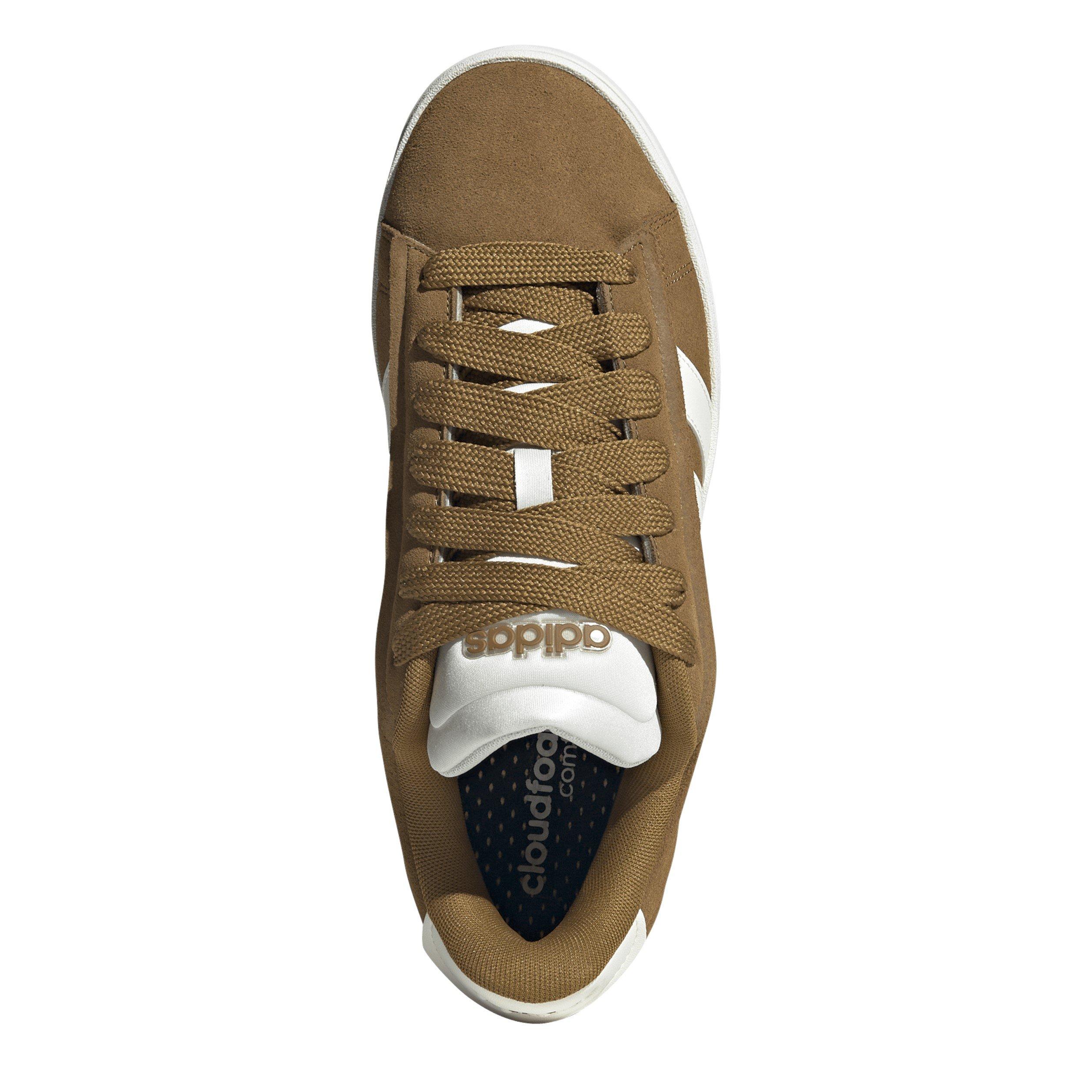 Bronze/Off Whit - adidas - Grand Court Alpha Low-Top Trainers - 5