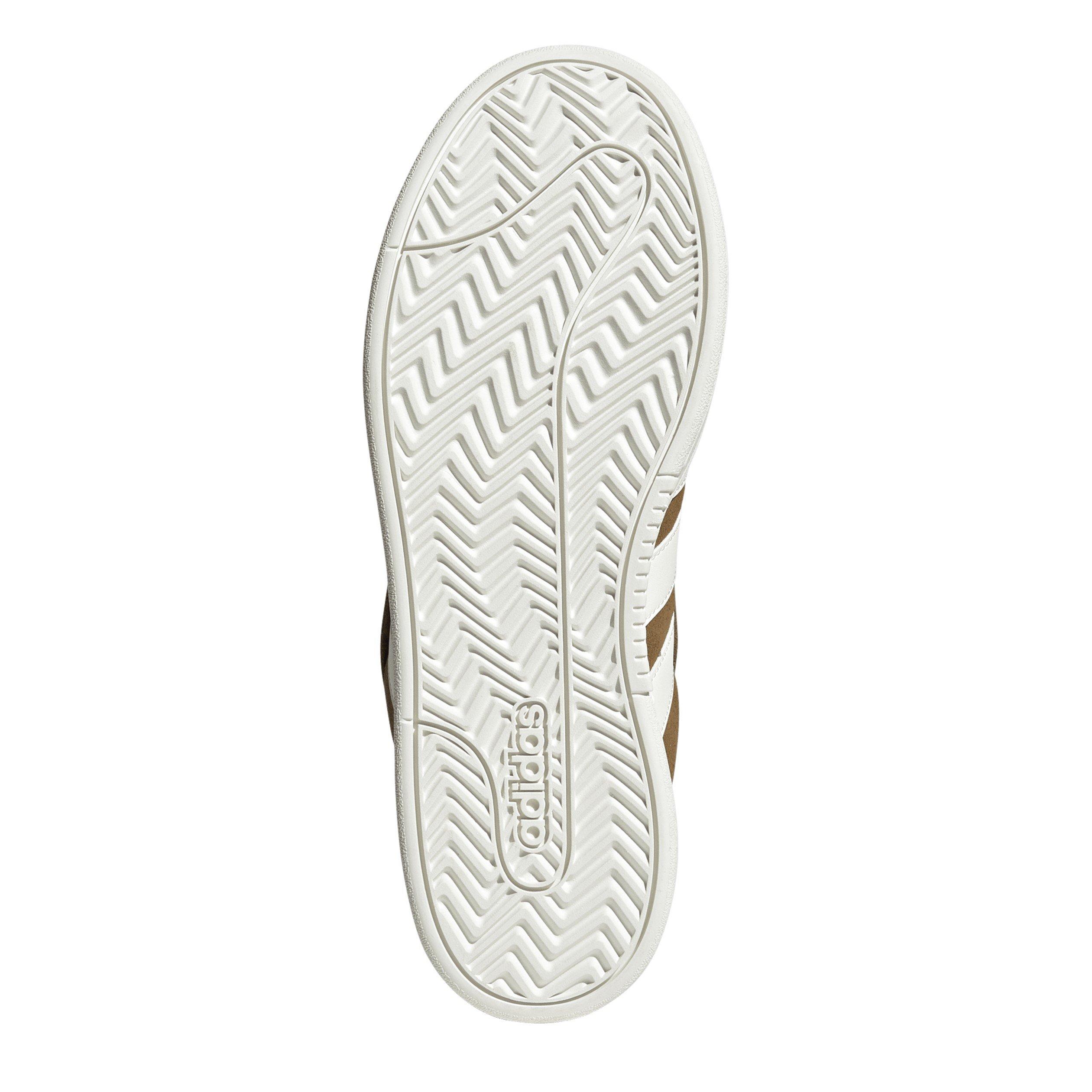 Bronze/Off Whit - adidas - Grand Court Alpha Low-Top Trainers - 6