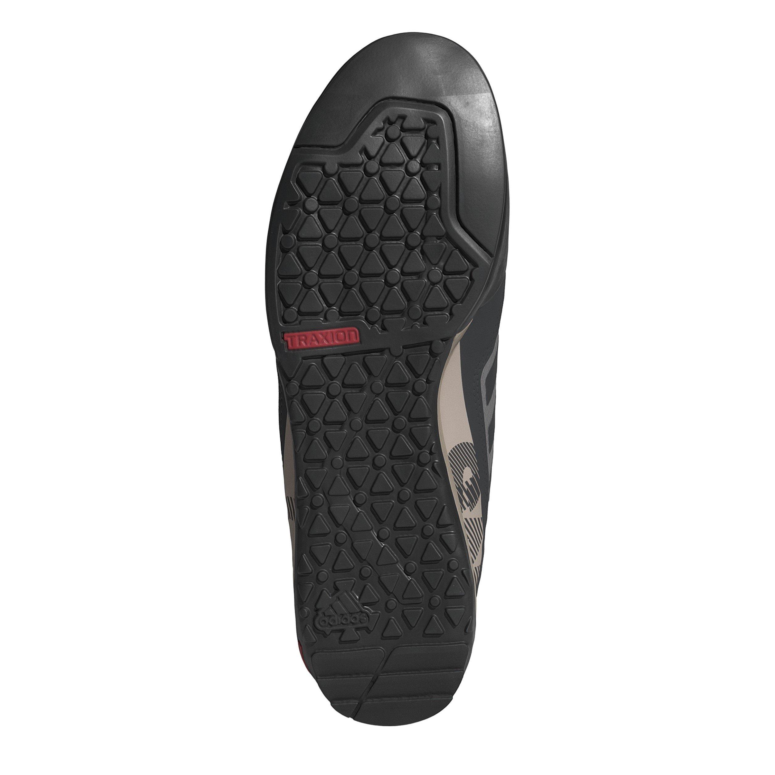 Grigio Solido/Carb - adidas - Kids Terrex Swift Solo Non Waterproof Hiking Boots - 6