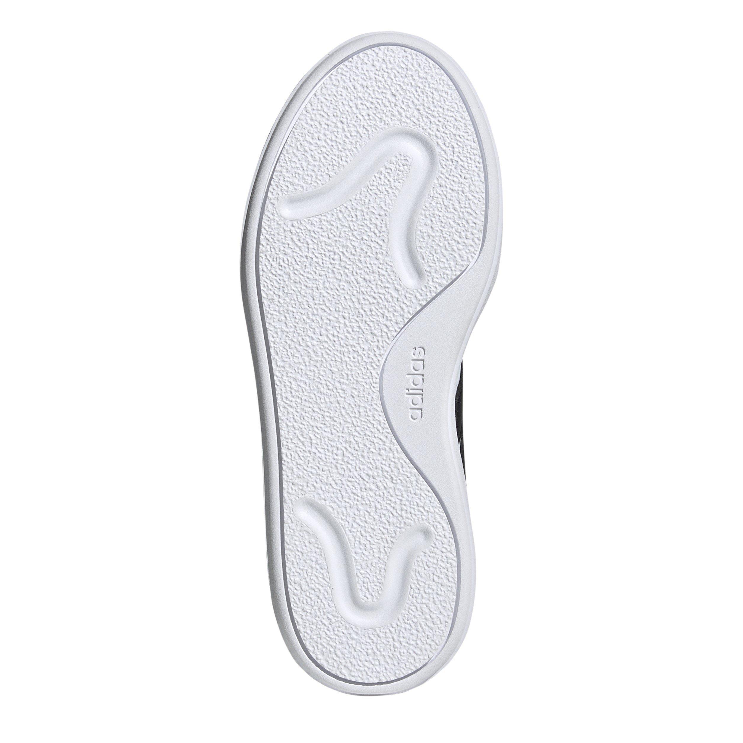 Bianco/Nero/Grigio - adidas - Kids Courtblock Court Trainers - 6