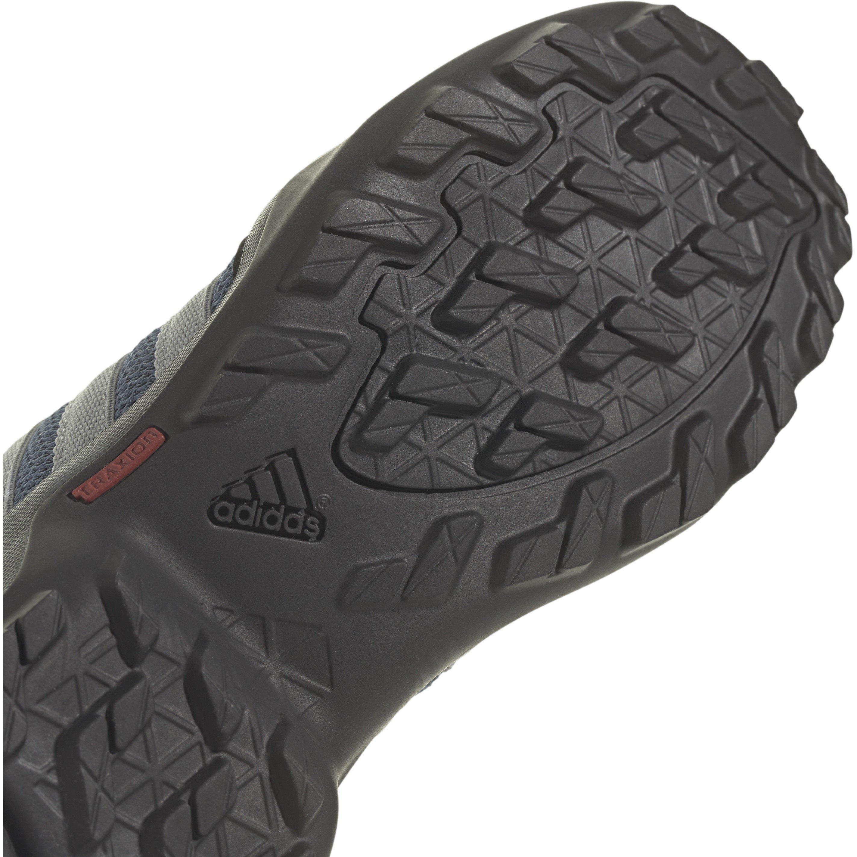 Aço/Cinza/Laranja - adidas - Unisex Kids Terrex Ax2r K Non Waterproof Hiking Shoes - 7