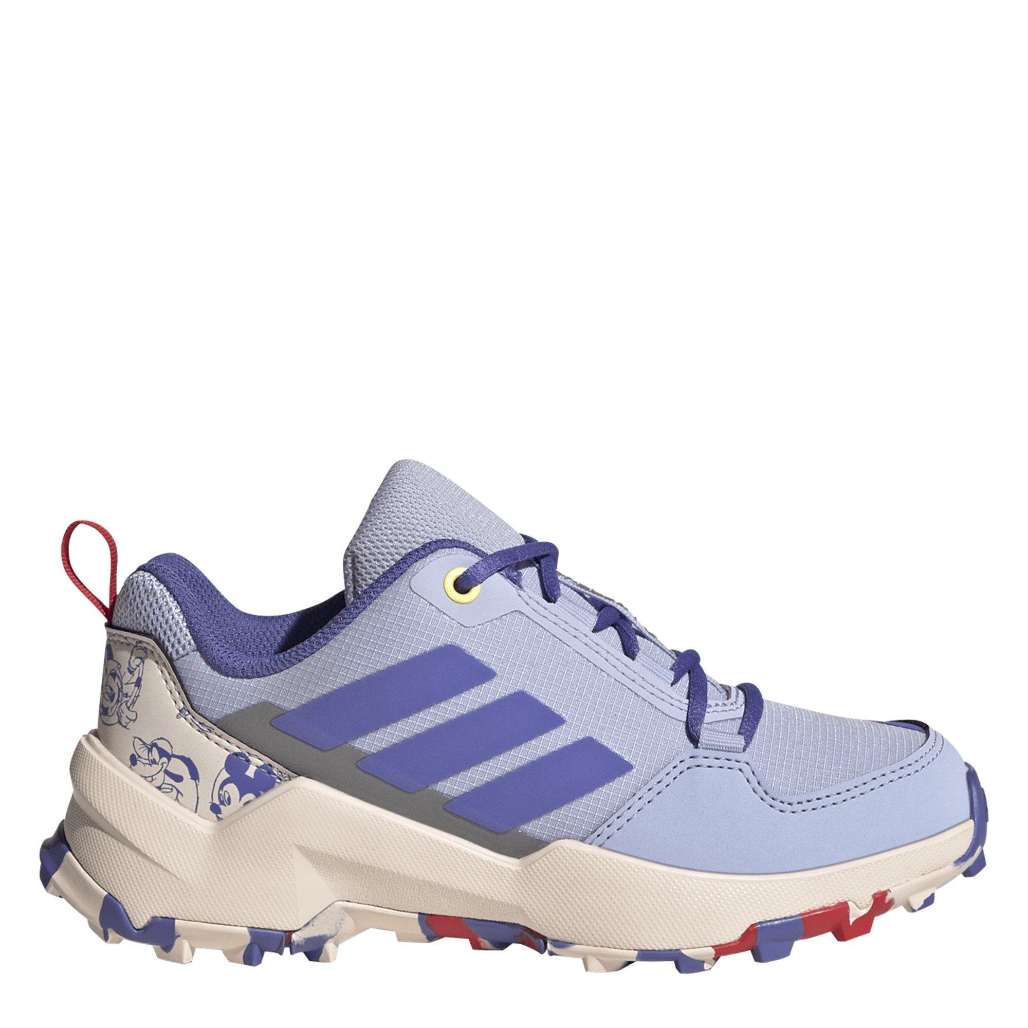 Violet/Blu/Ruby - adidas - Unisex Kids Terrex AX4R Disney Mickey Mouse Non Waterproof Hiking Shoes - 1