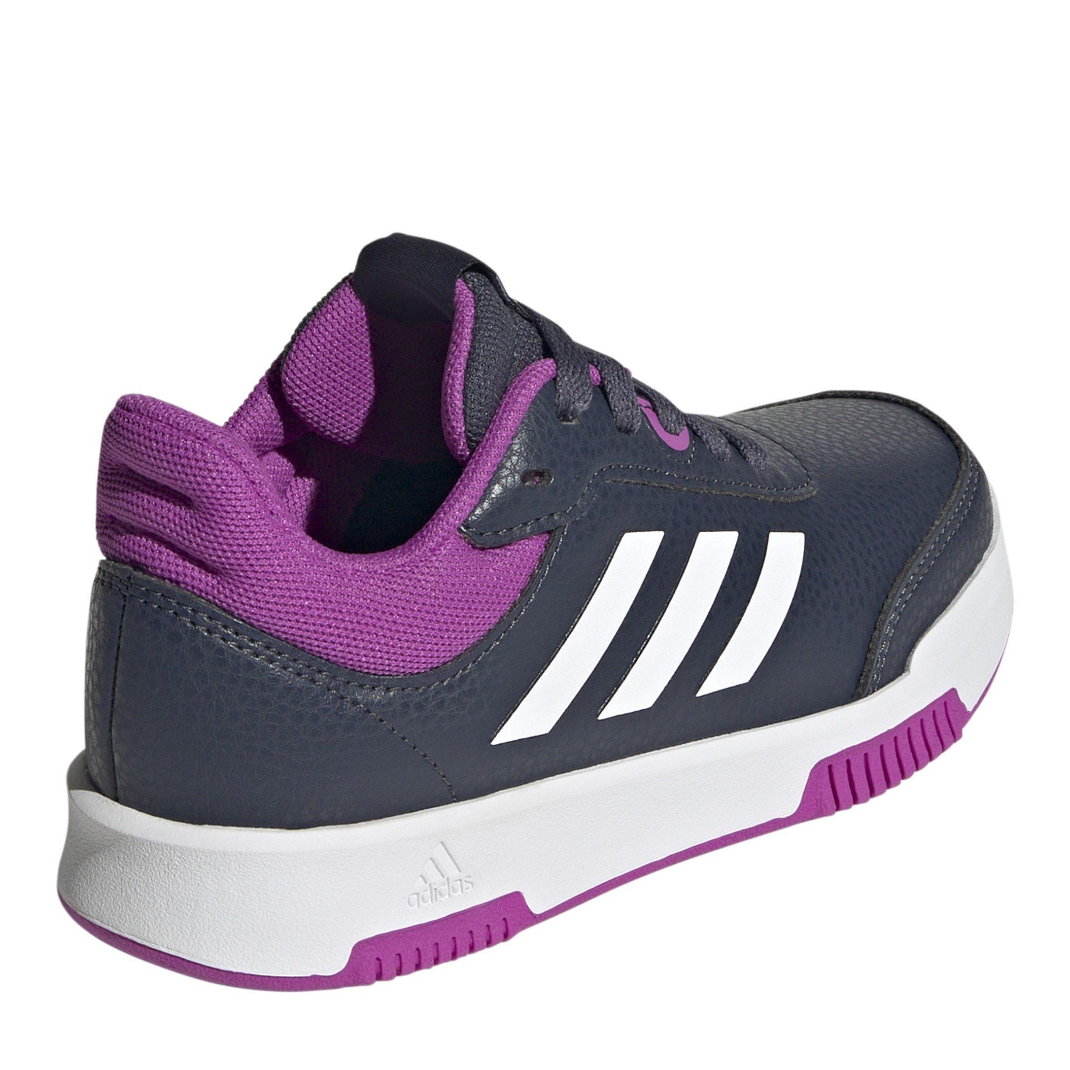 Navy/White/Pink - adidas - Tensaur Sport Court Trainers - 4