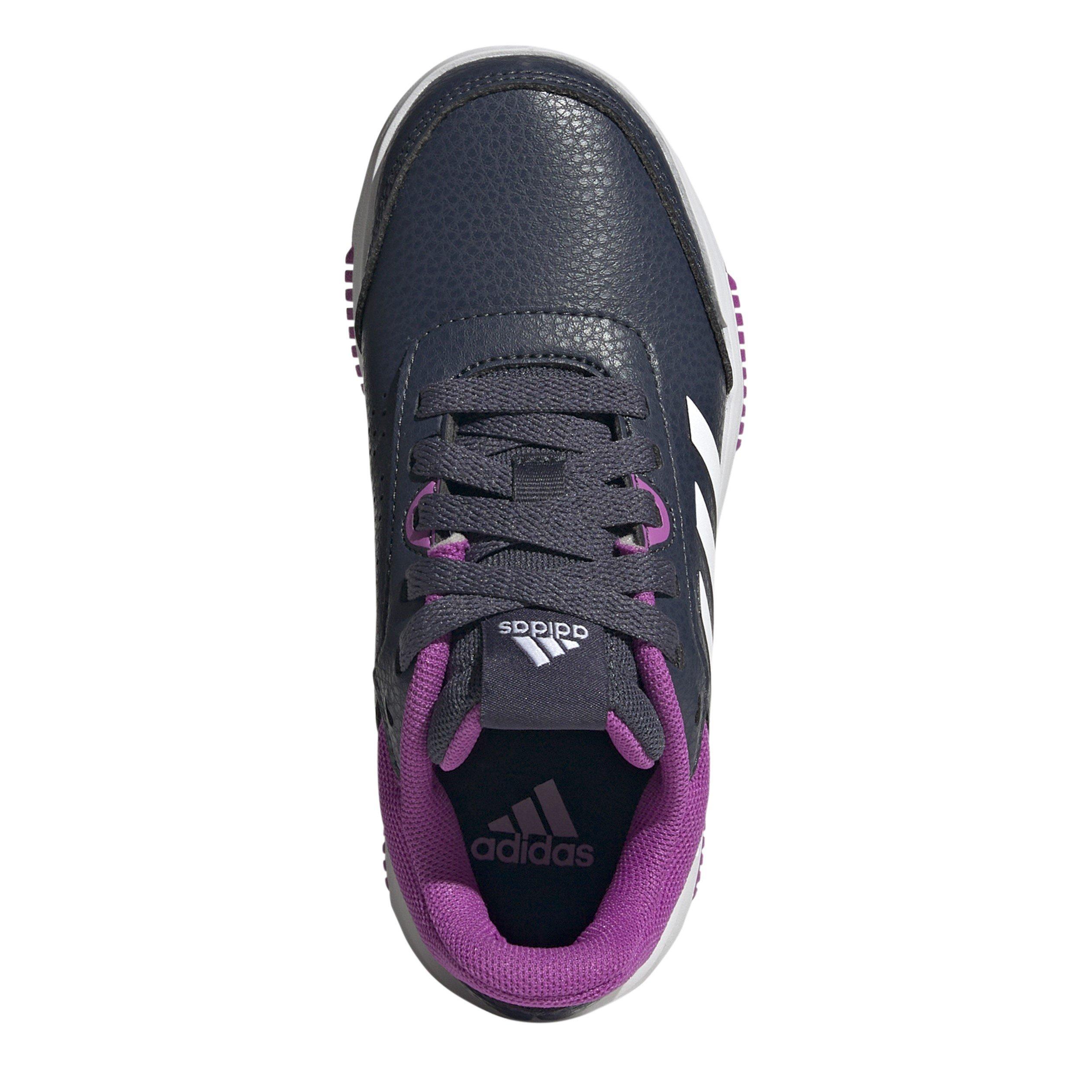 Navy/White/Pink - adidas - Tensaur Sport Court Trainers - 5