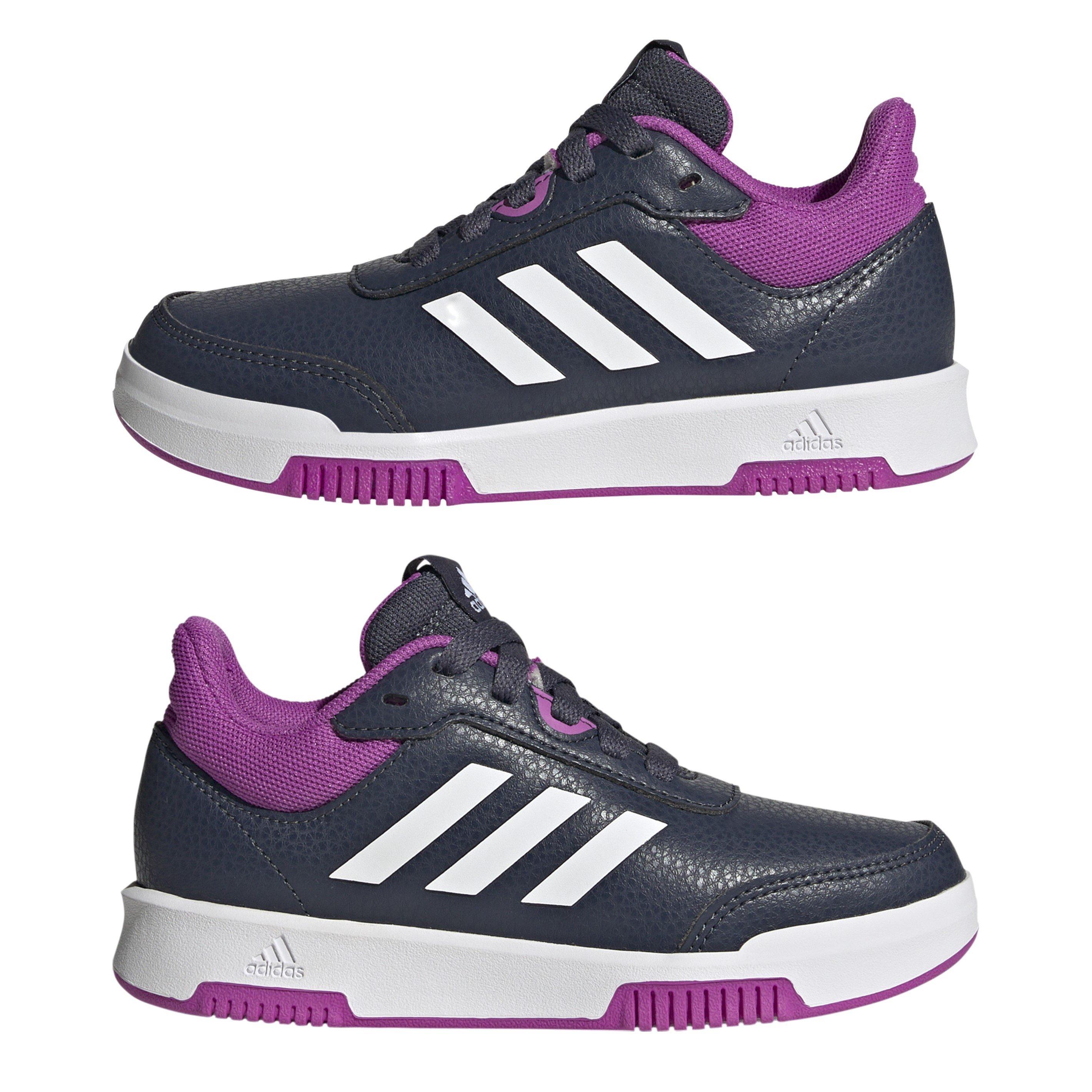 Navy/White/Pink - adidas - Tensaur Sport Court Trainers - 9
