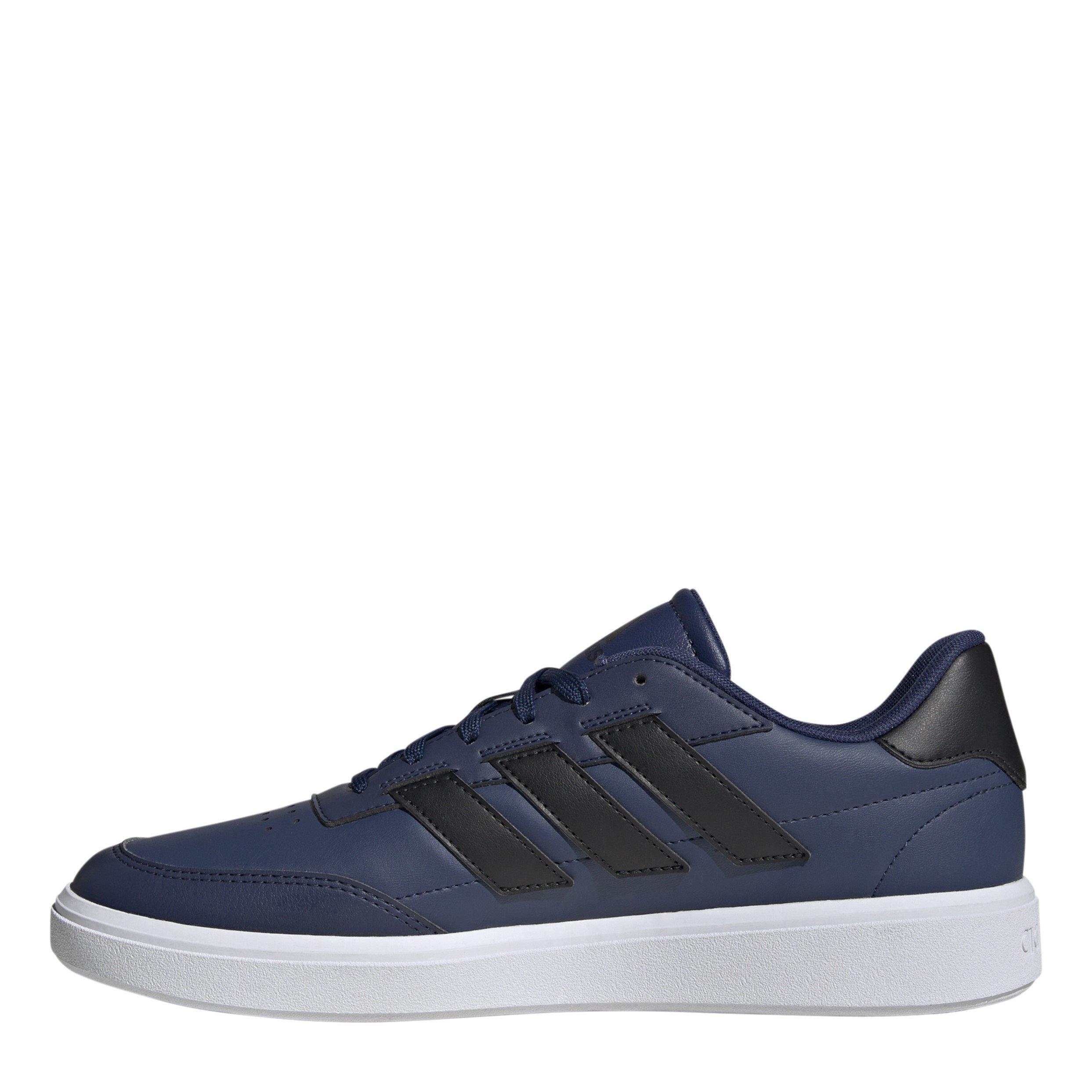 Blue/Blk/White - adidas - Courtblock Casual Low-Top Trainers - 2