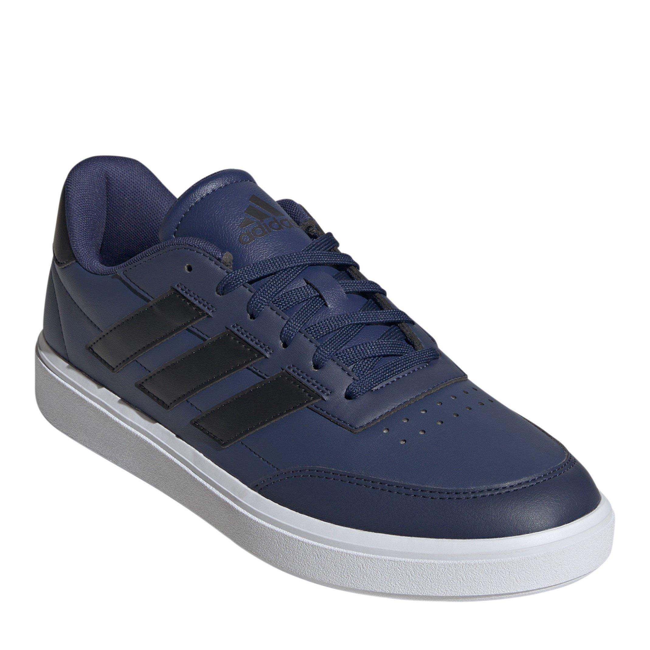 Blue/Blk/White - adidas - Courtblock Casual Low-Top Trainers - 3