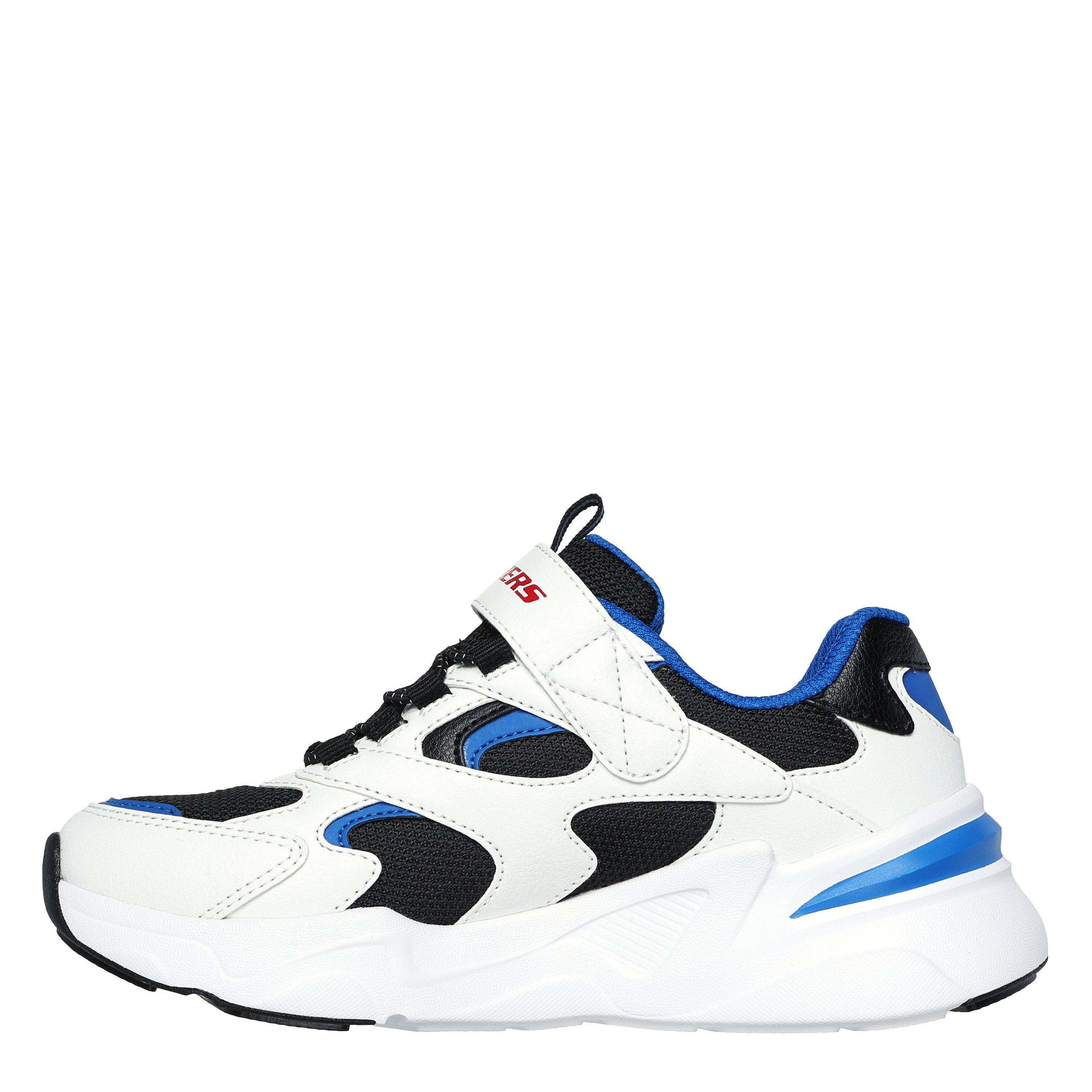 Wht/Blk/Blu - Skechers - Skechers Bobsbamina Jn99 - 2