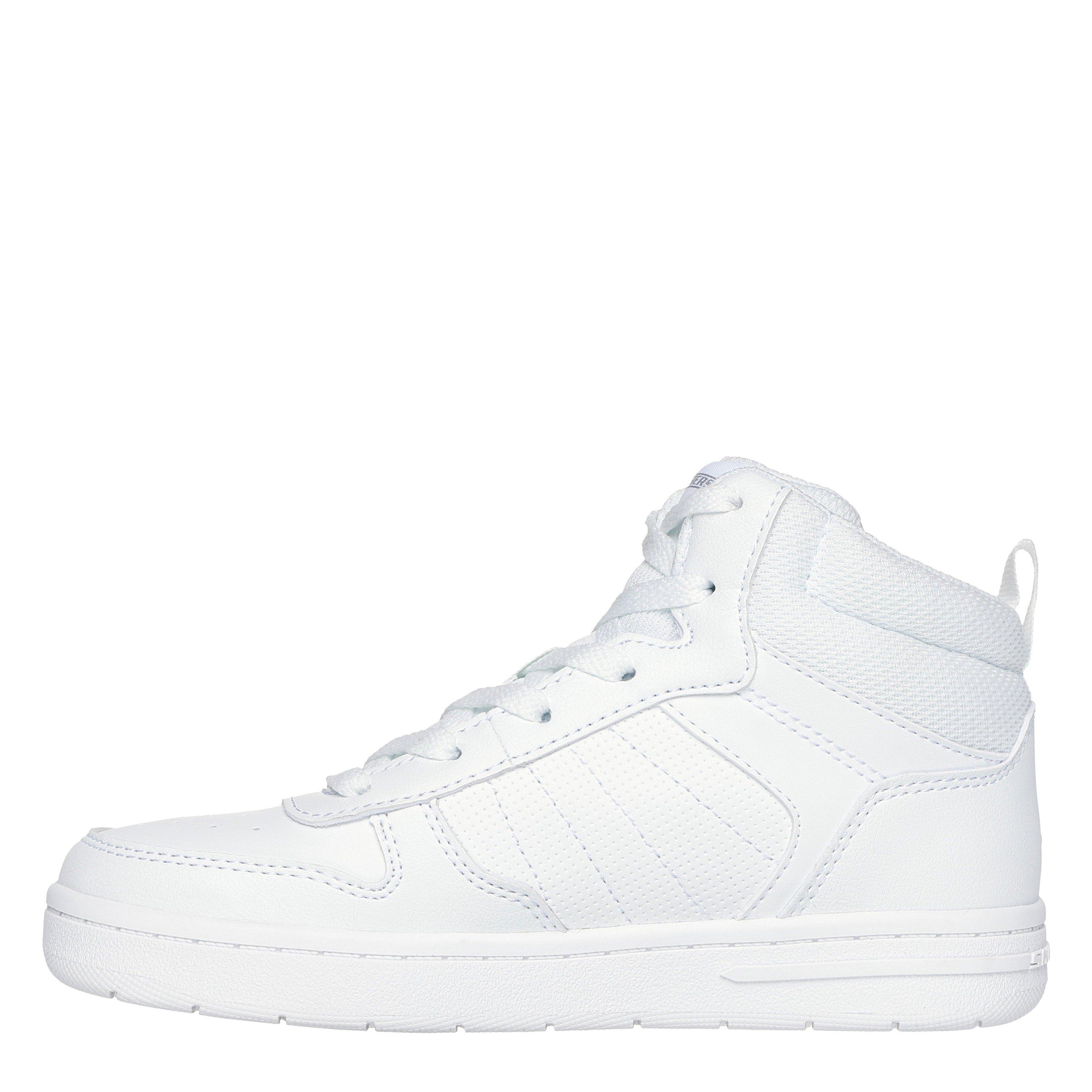 Blanco - Skechers - Unisex Kids' High-Top Trainers - 2