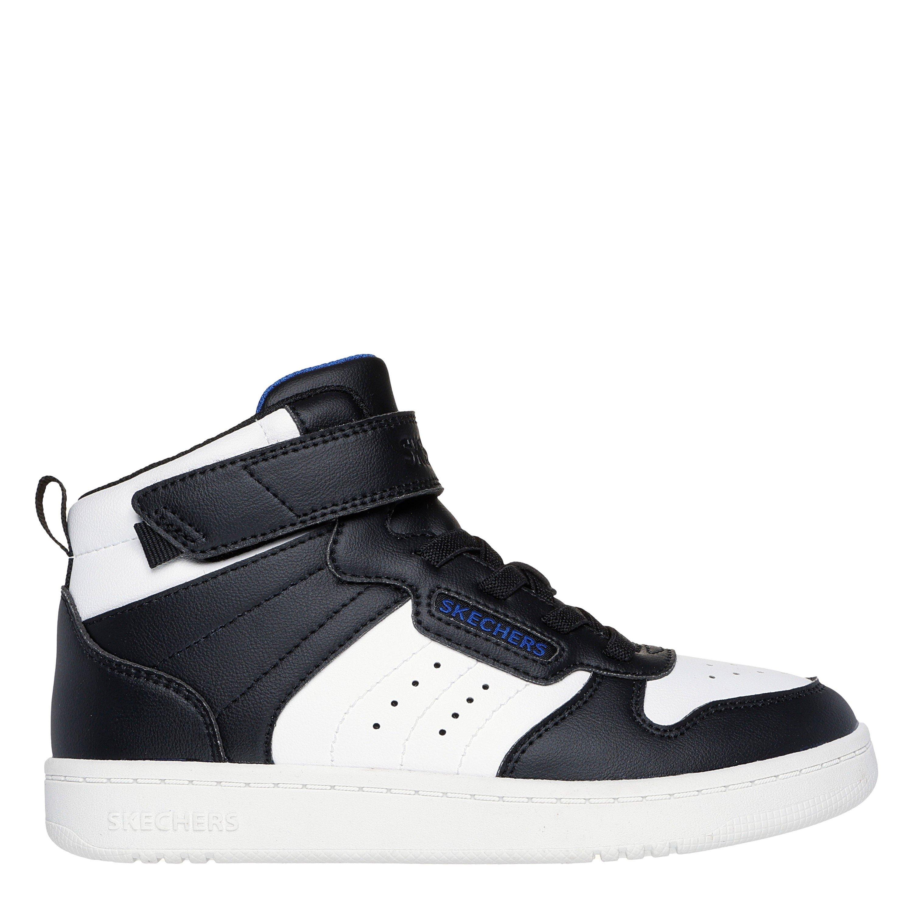 Skechers  Kids High Top Gore & Strap Sneaker W Qtr High-Top Trainers - Black/White - 3 (36)