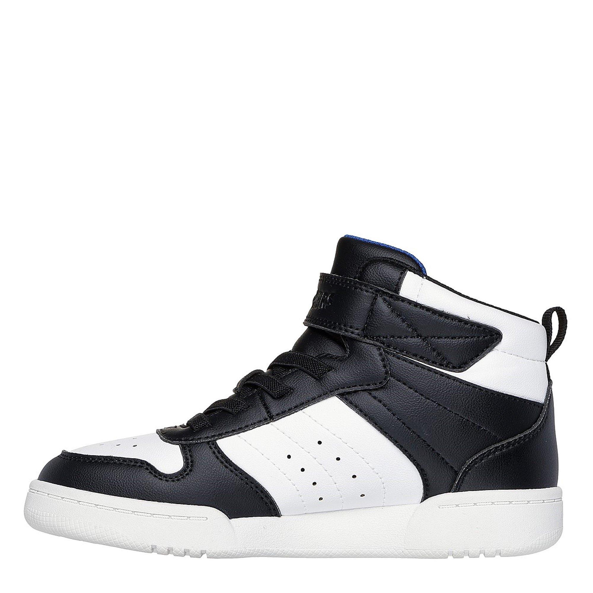 Black/White - Skechers - High Top Gore & Strap Sneaker W Qtr High-Top Trainers Unisex Kids - 2