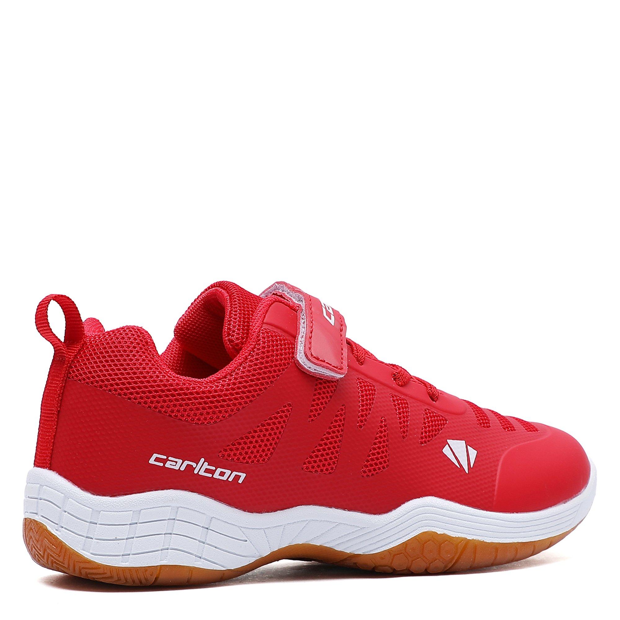 Red - Carlton - Carlton CC-094K Junior Badminton Shoes - 6