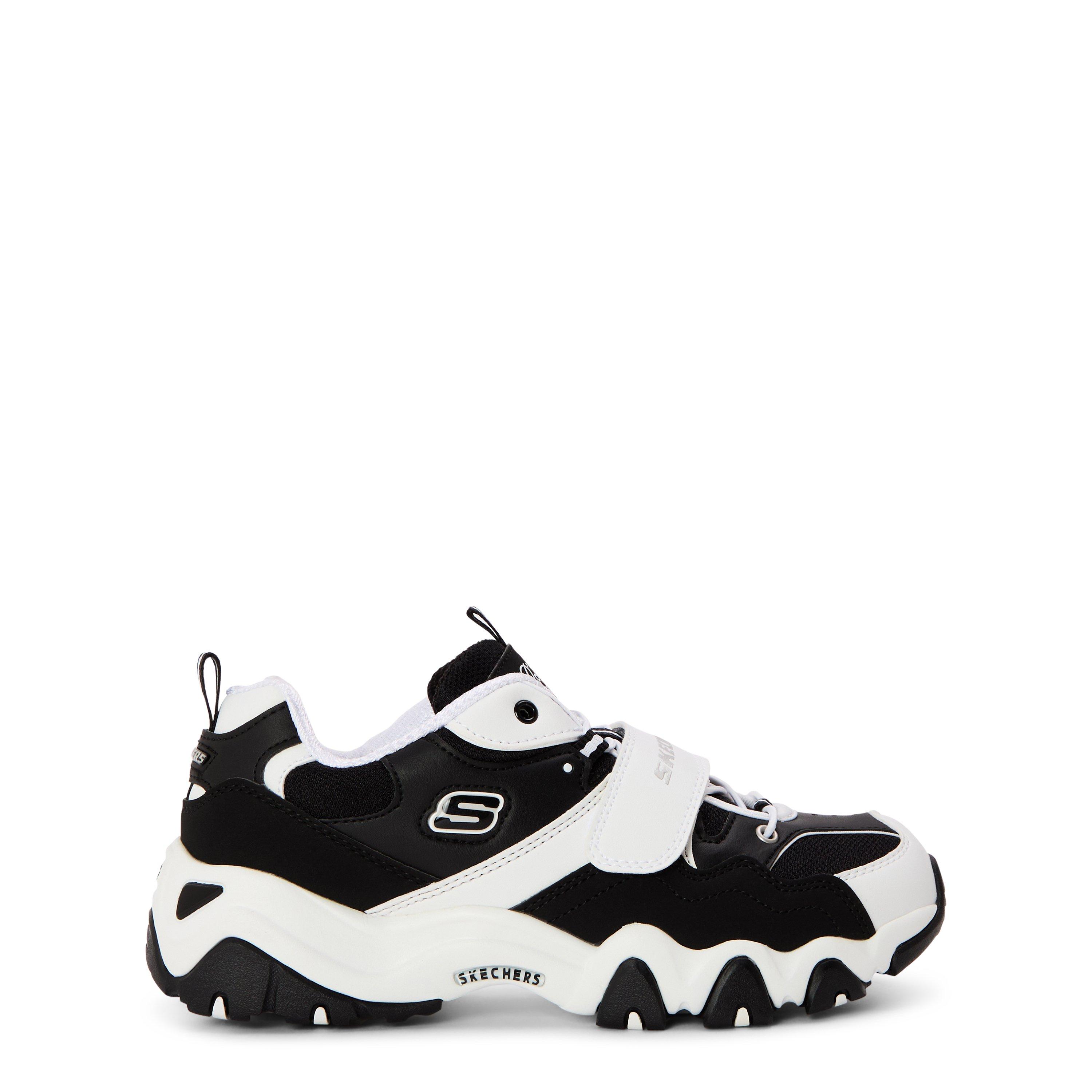 Skechers  Kids ' D Lites2 Chunky Trainers - White/Black - 3 (36)