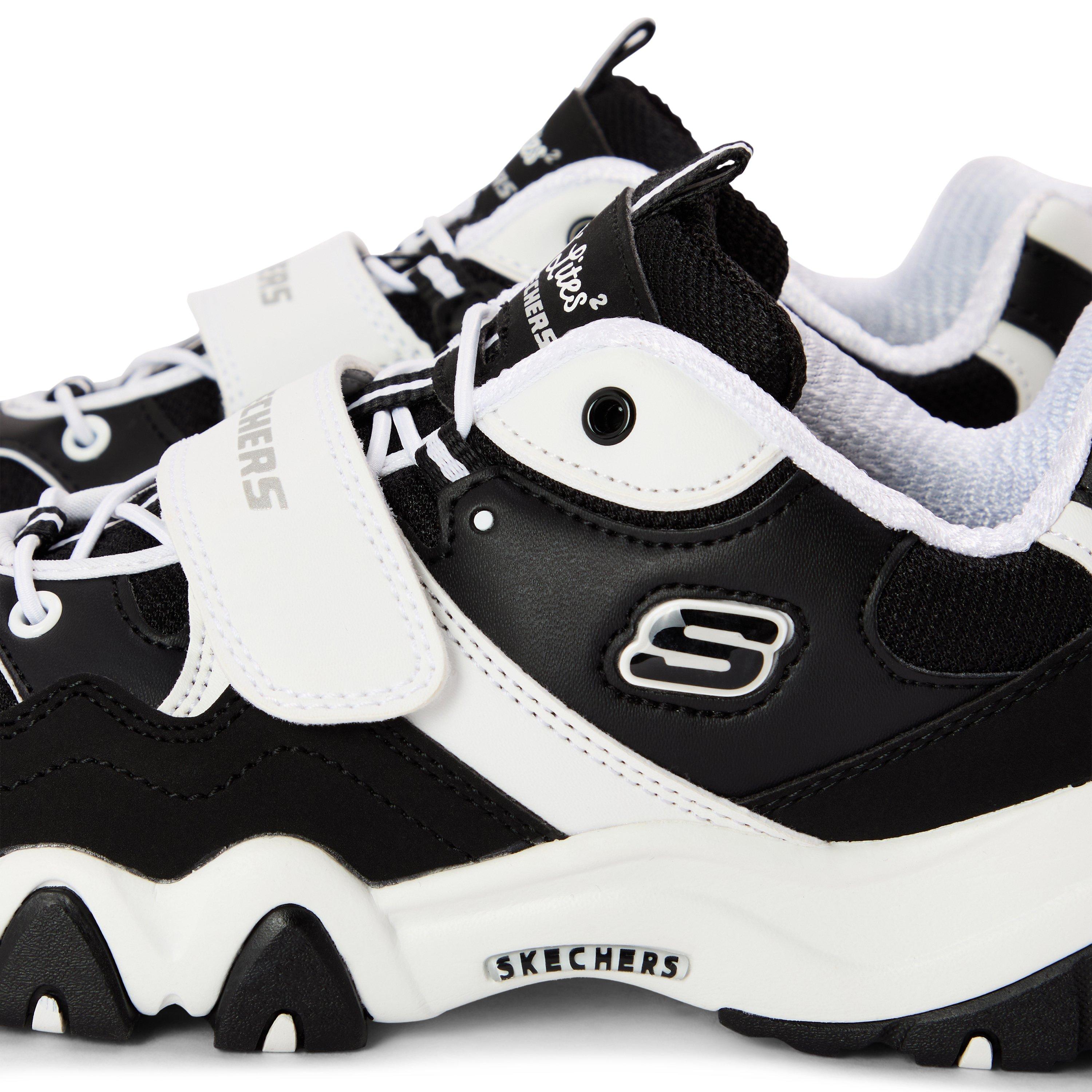 Bijelo/Crno - Skechers - Skechers D Lites2 0 Jn99 - 3