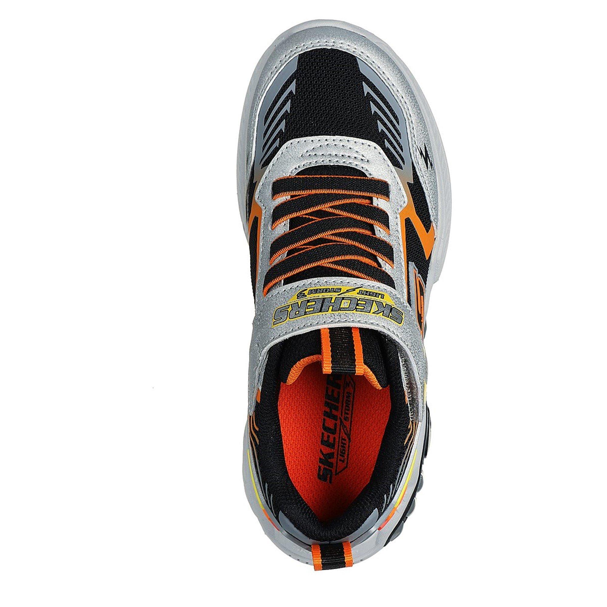 Argento Nero - Skechers - Light Storm 3 Low-Top Trainers Unisex Kids - 5