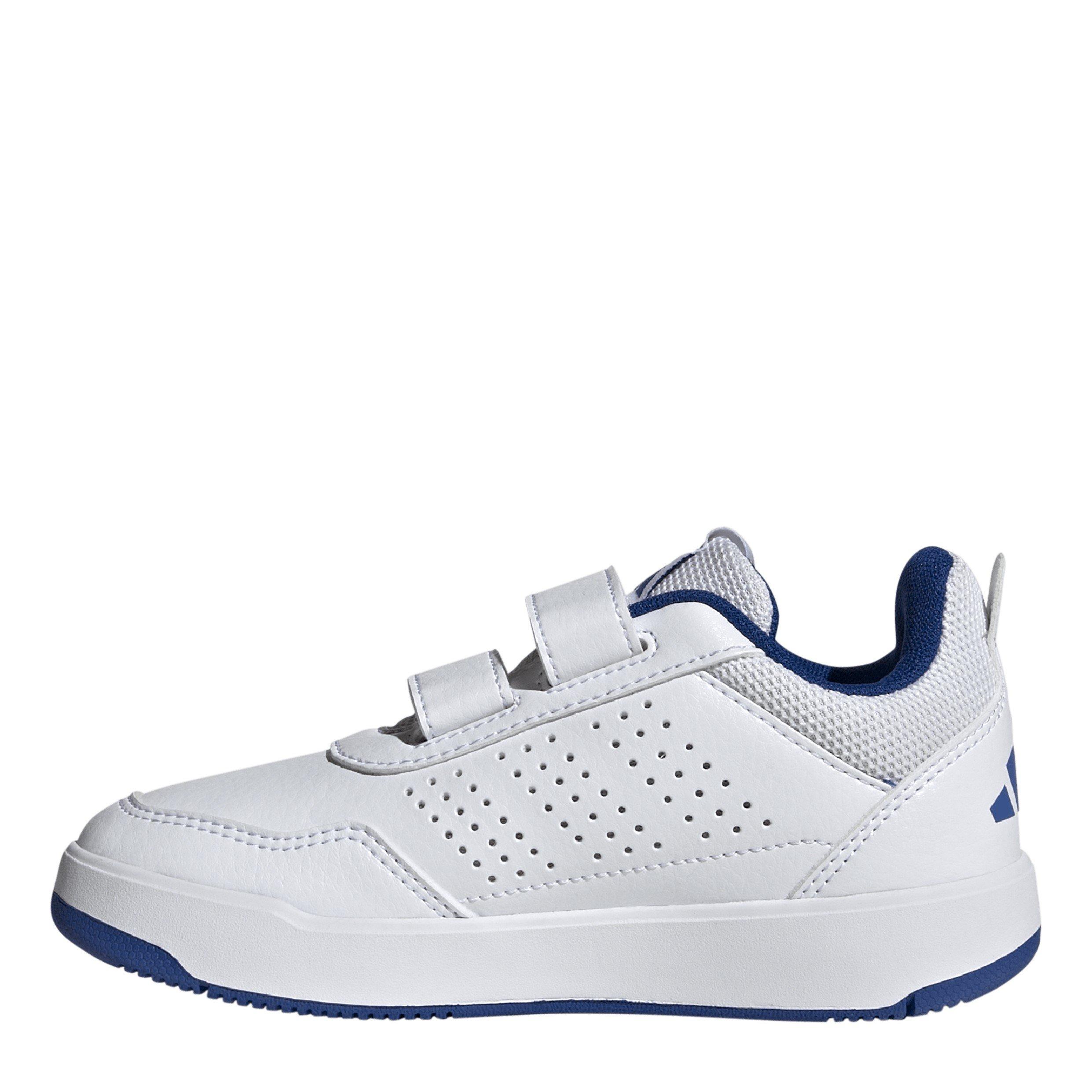 White/Royal - adidas - Tensaur 3.0 Court Trainers - 2