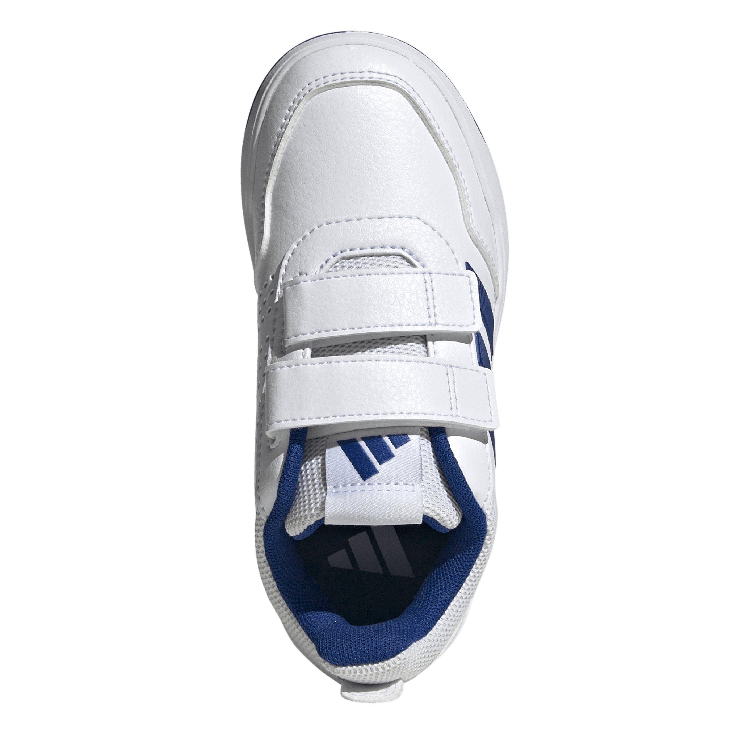White/Royal - adidas - Tensaur 3.0 Court Trainers - 5