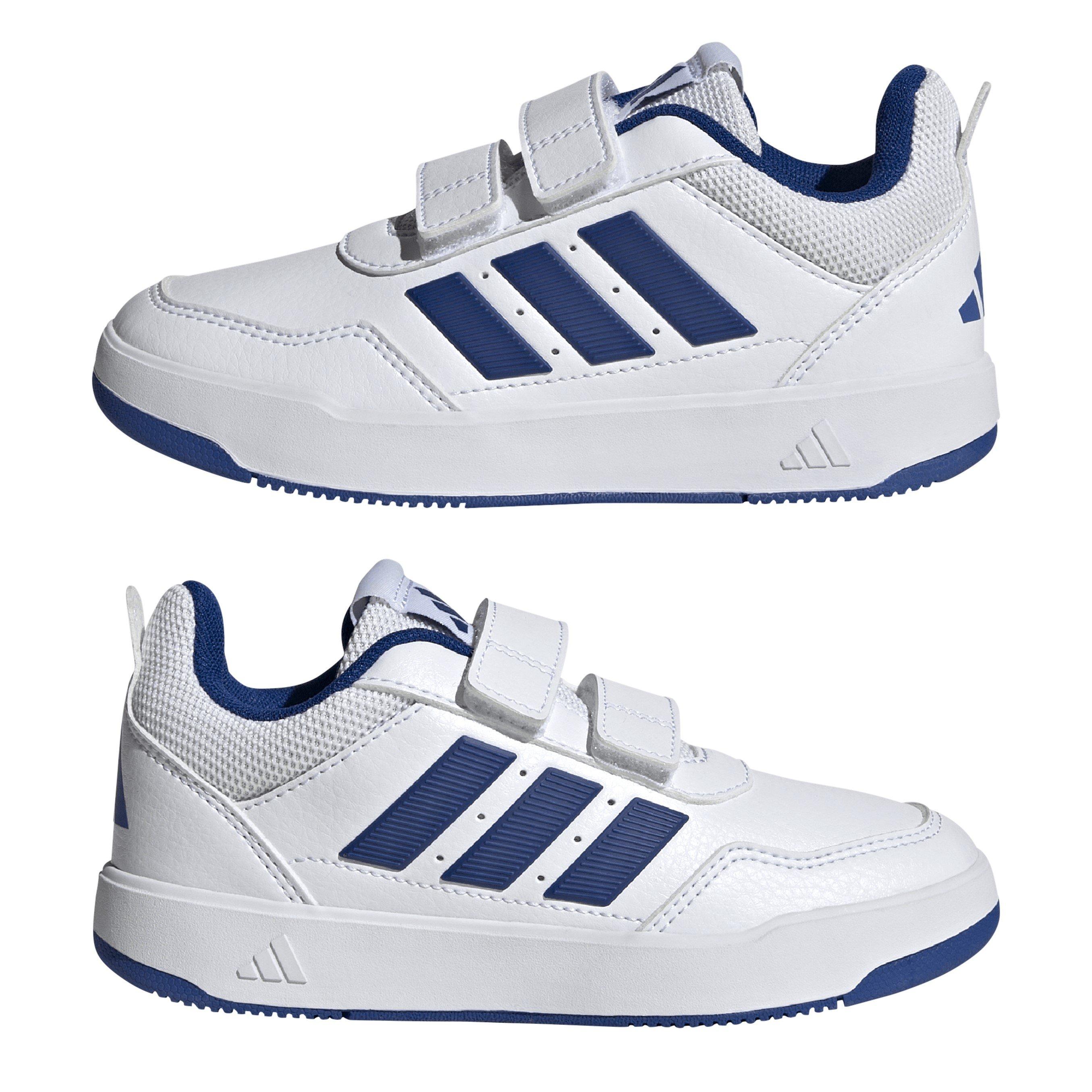 White/Royal - adidas - Tensaur 3.0 Court Trainers - 9