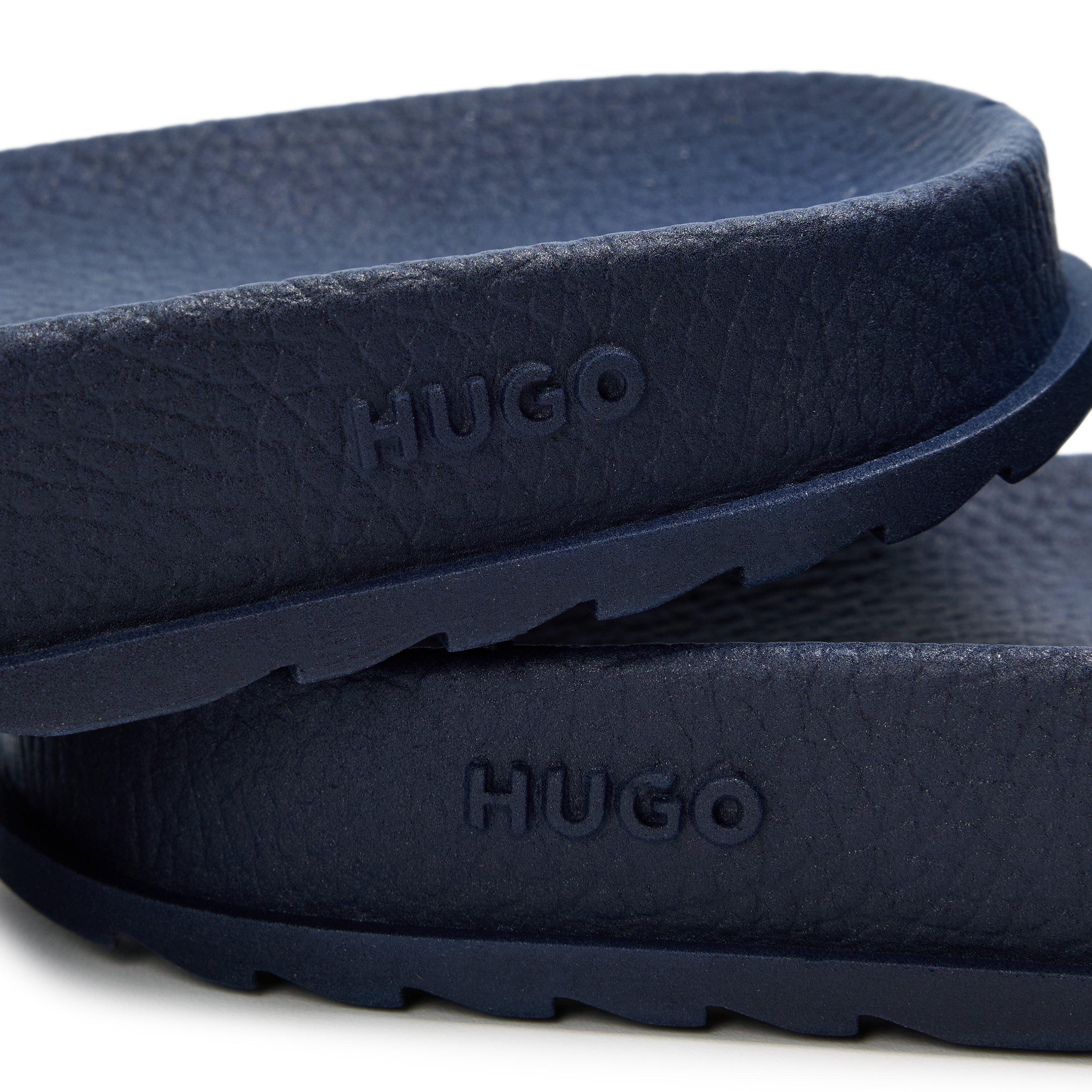Dark Blue - Hugo - Kids' Slider Slippers - 3
