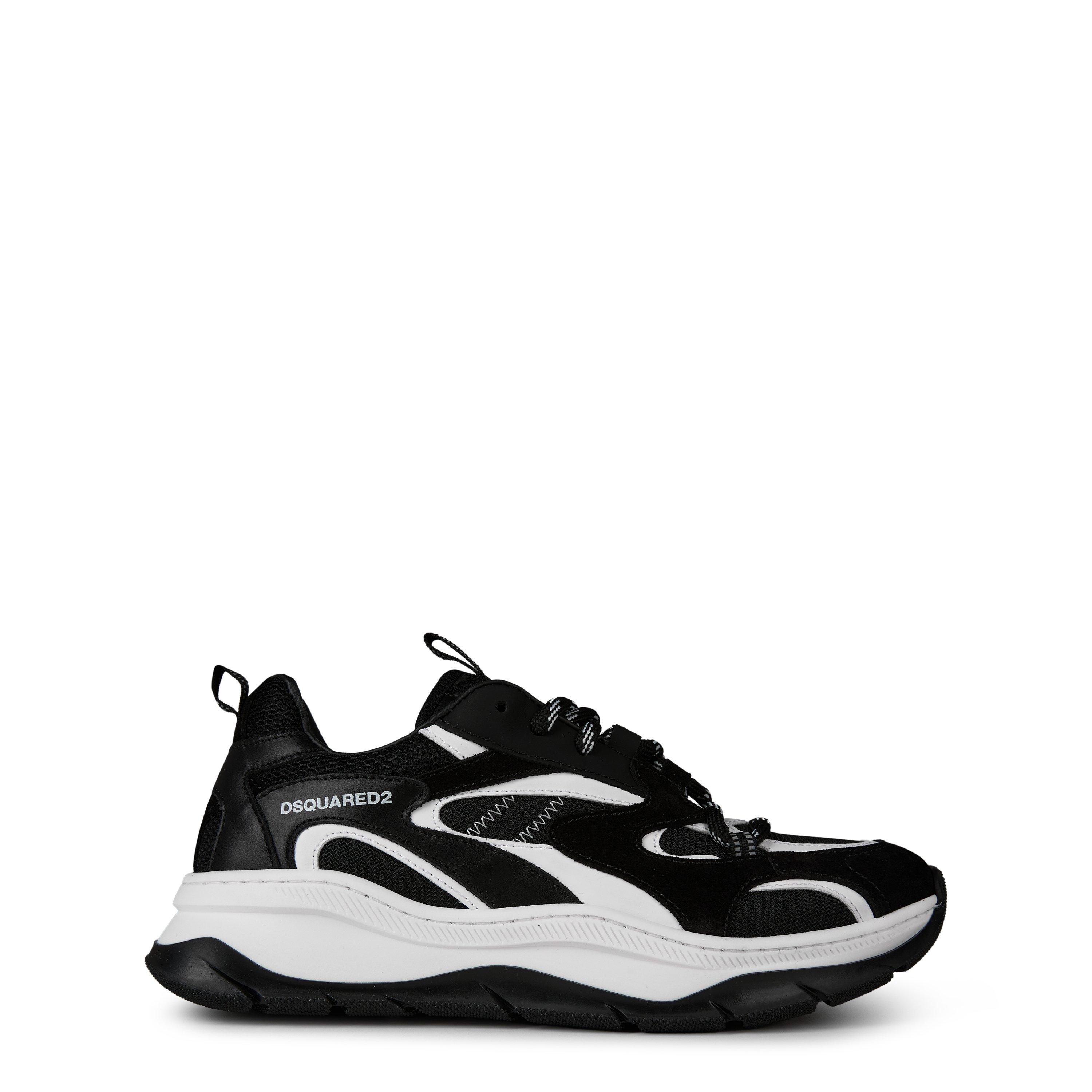 Dsquared2 Boys Bubble Trainers - Blk Wht Var 1 - 5 (38)