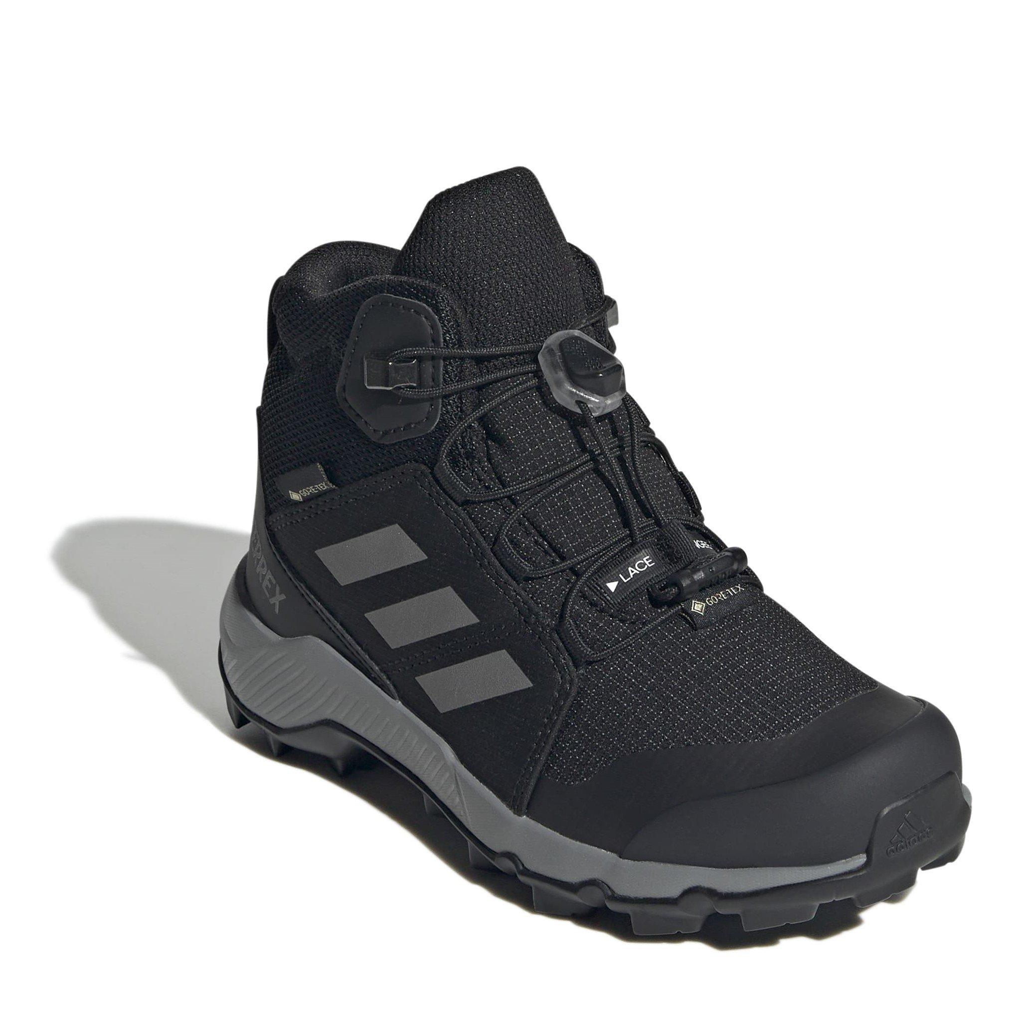 Black - adidas - Terrex Mid GORE-TEX Hiking Shoes - 3