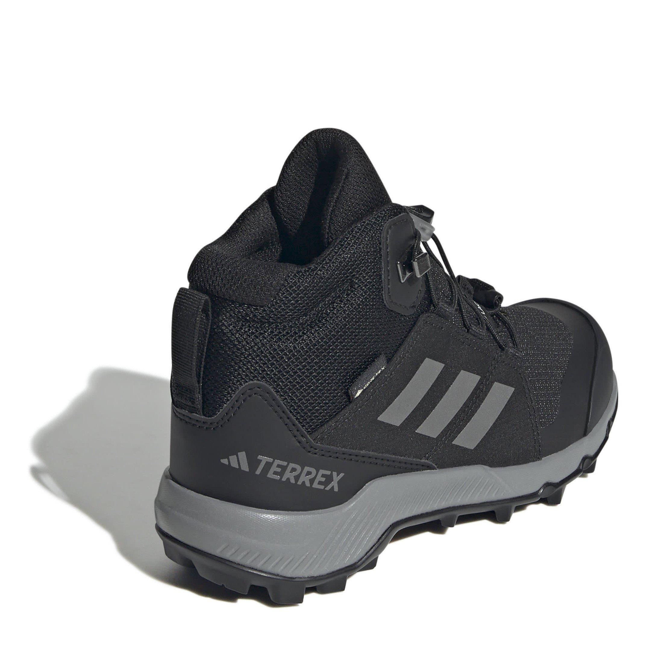 Black - adidas - Terrex Mid GORE-TEX Hiking Shoes - 4