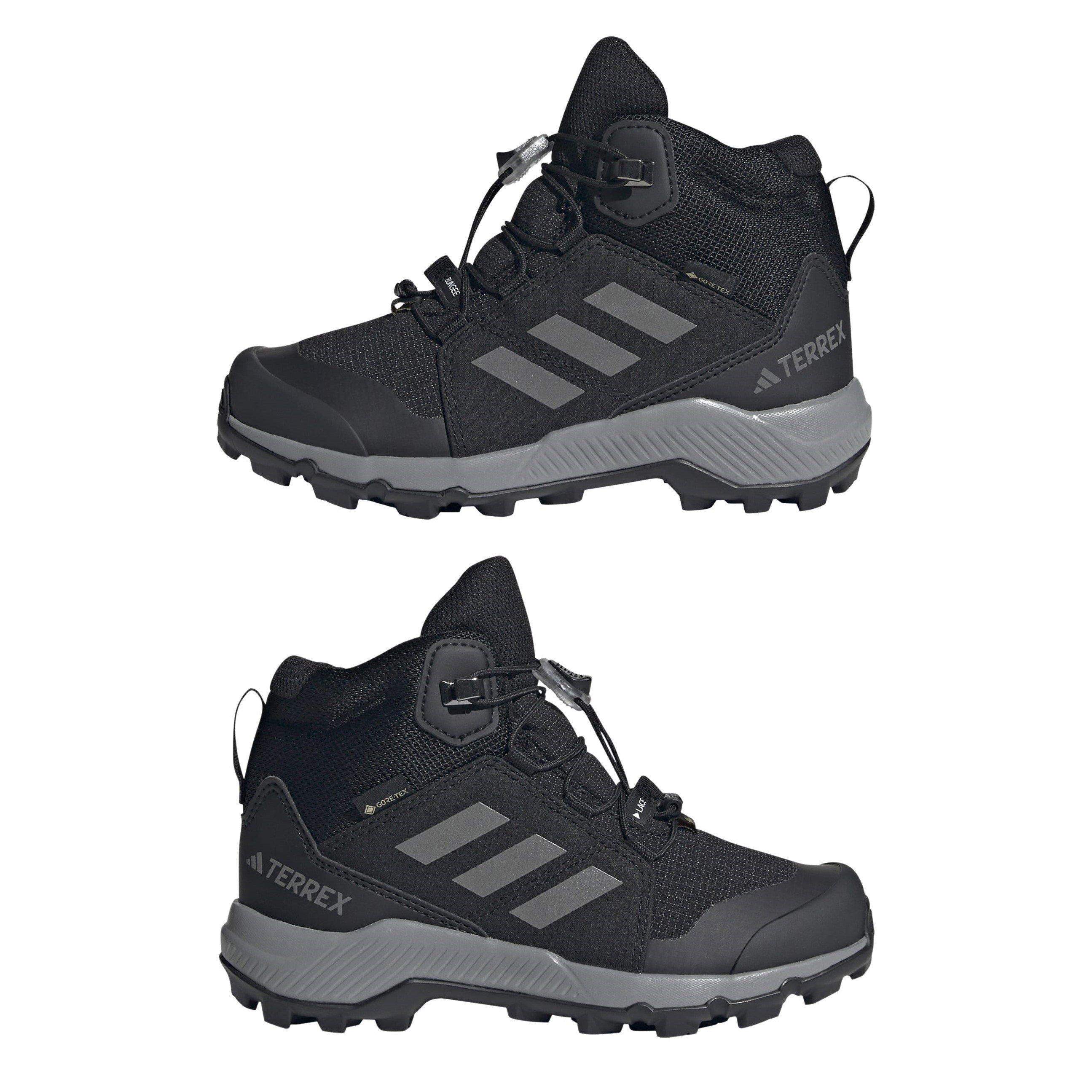 Black - adidas - Terrex Mid GORE-TEX Hiking Shoes - 9