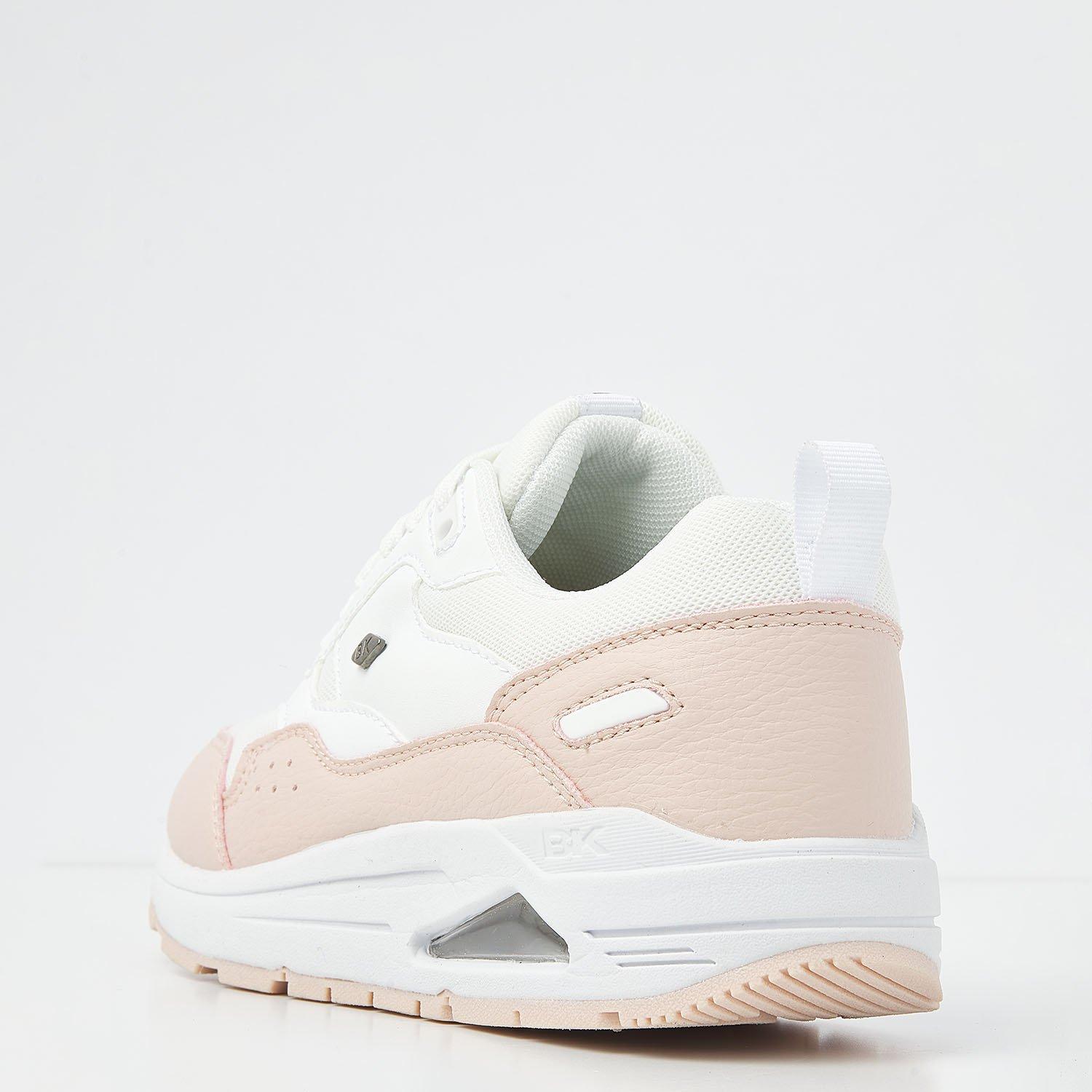 White/Pink - British Knights - Lennox Sneakers Juniors - 4