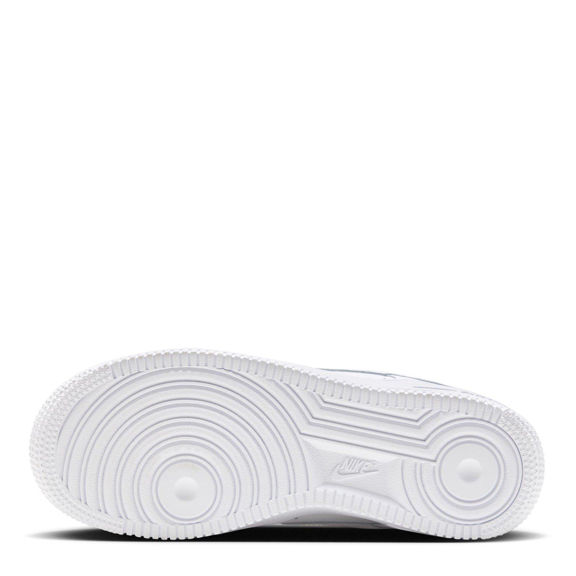 White/White - Nike - Unisex Kids' Air Force 1 Chunky Trainers - 6