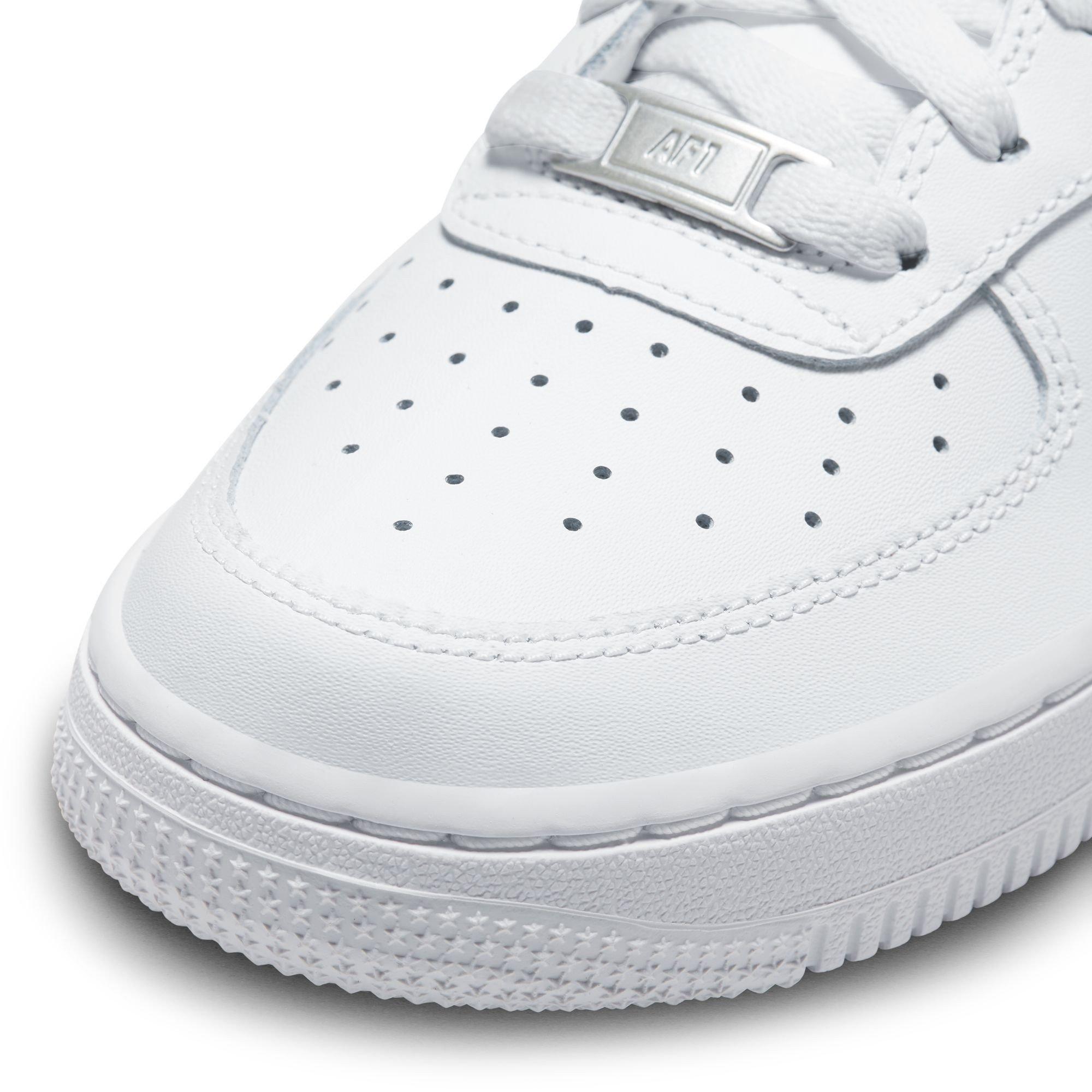 White/White - Nike - Unisex Kids' Air Force 1 Chunky Trainers - 7