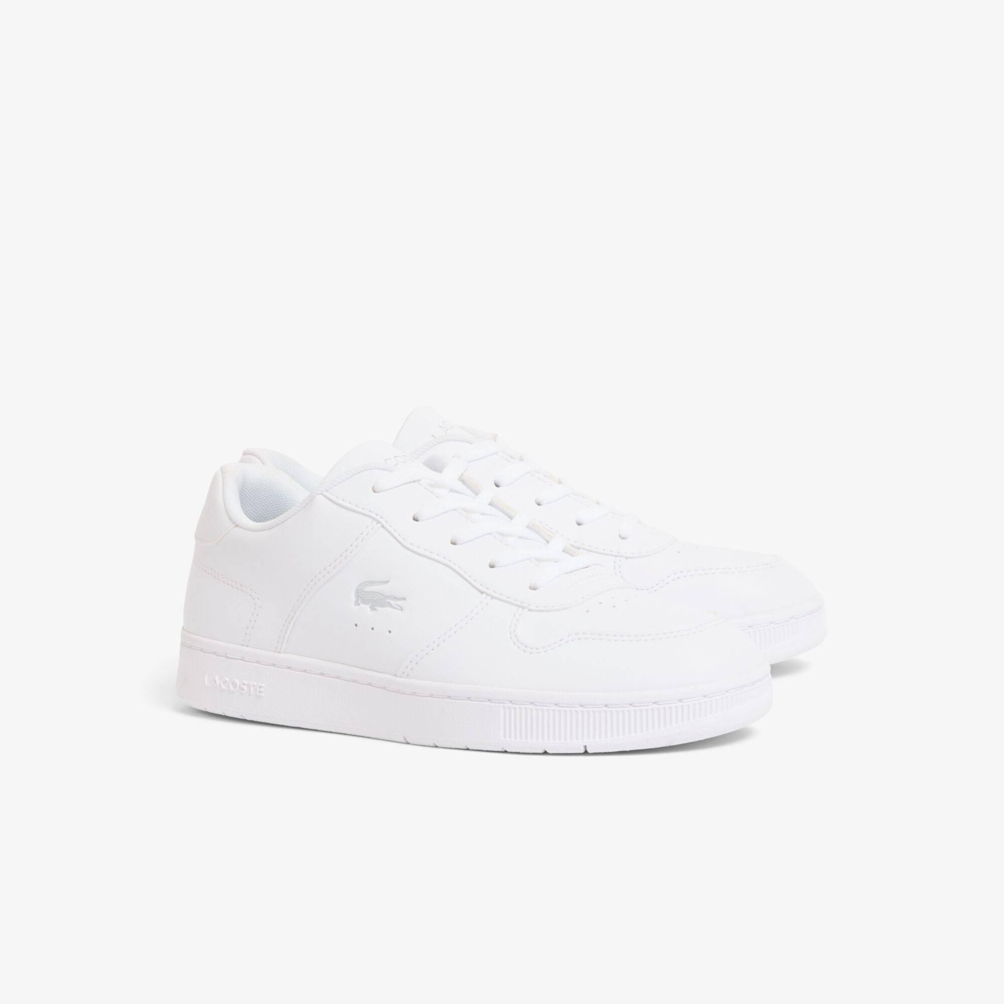 Wht/Wht 21G - Lacoste - Kids' Ace Base Court Trainers - 3