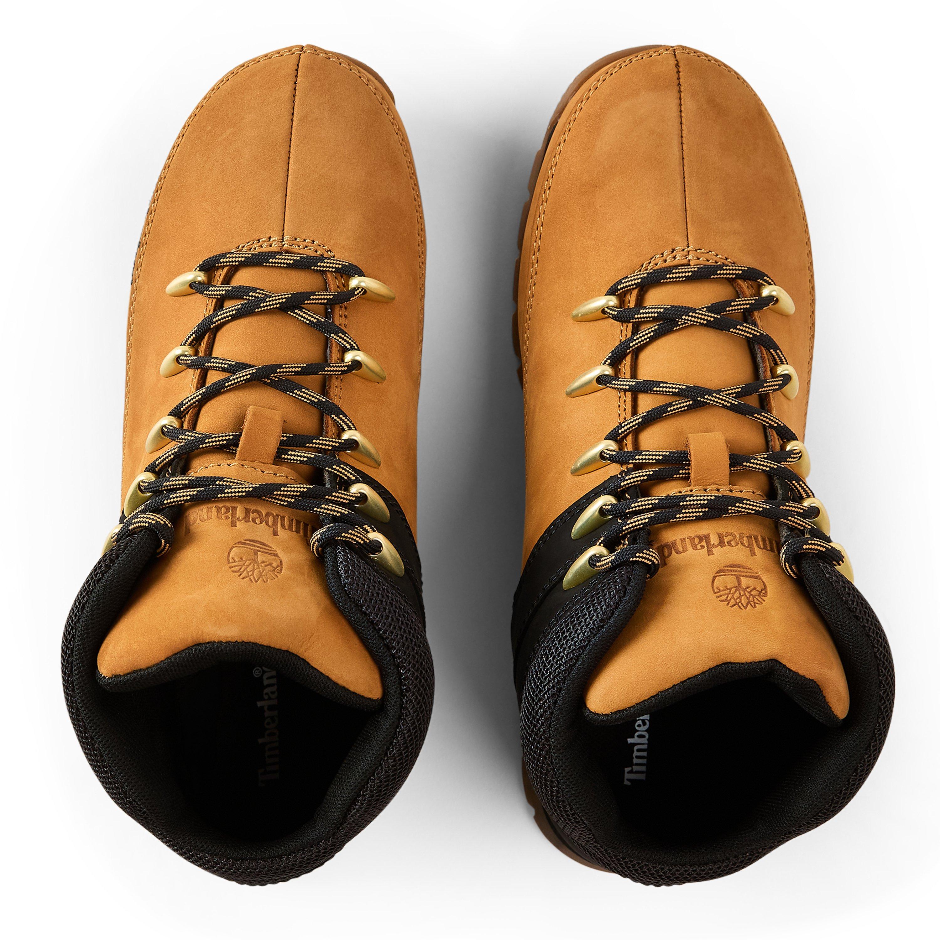 Wheat - Timberland - Euro Sprint Mid Lace Up Boot Wheat - 4