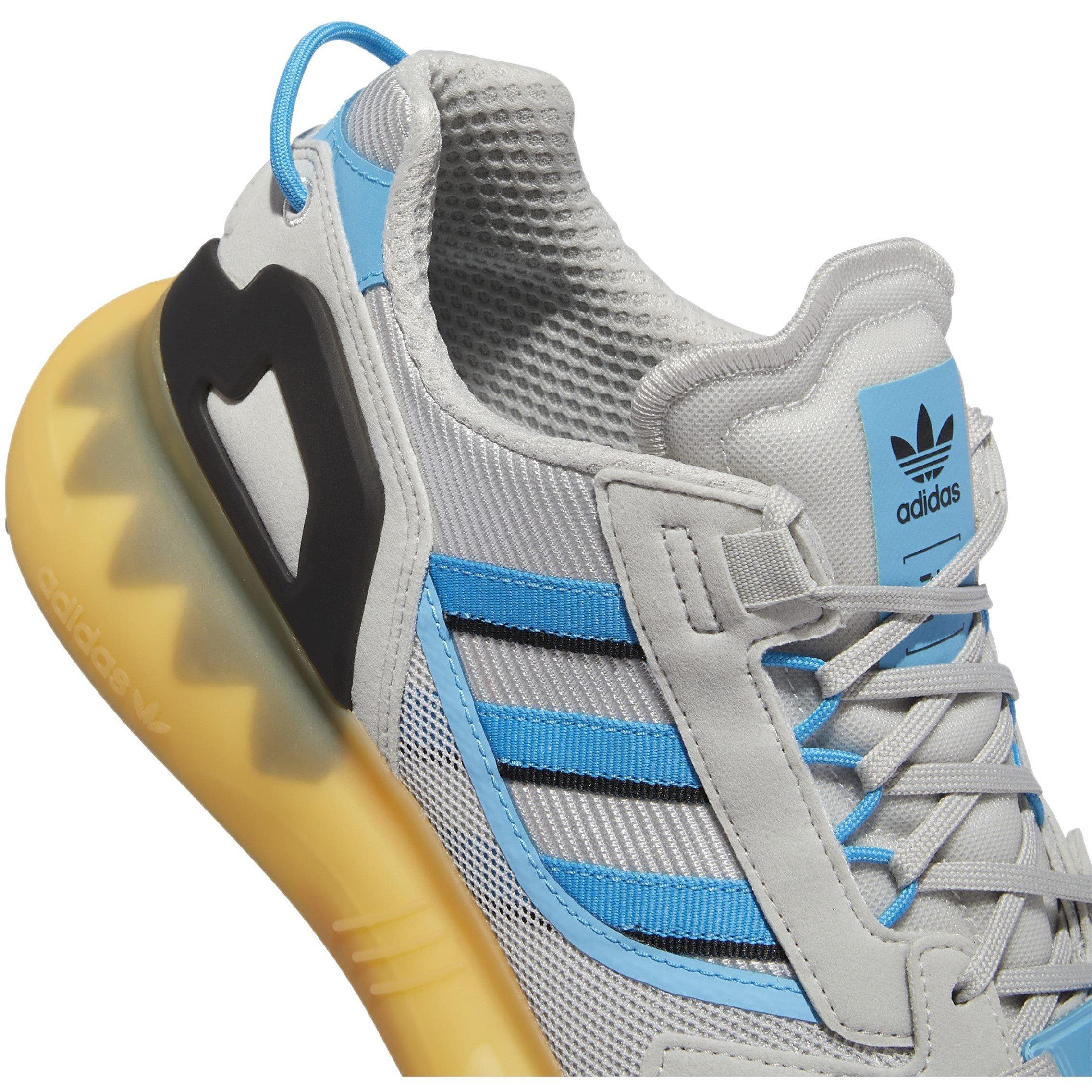 Grey/Skyrus - adidas Originals - Kids Chunky Trainers, Chunky Style - 7