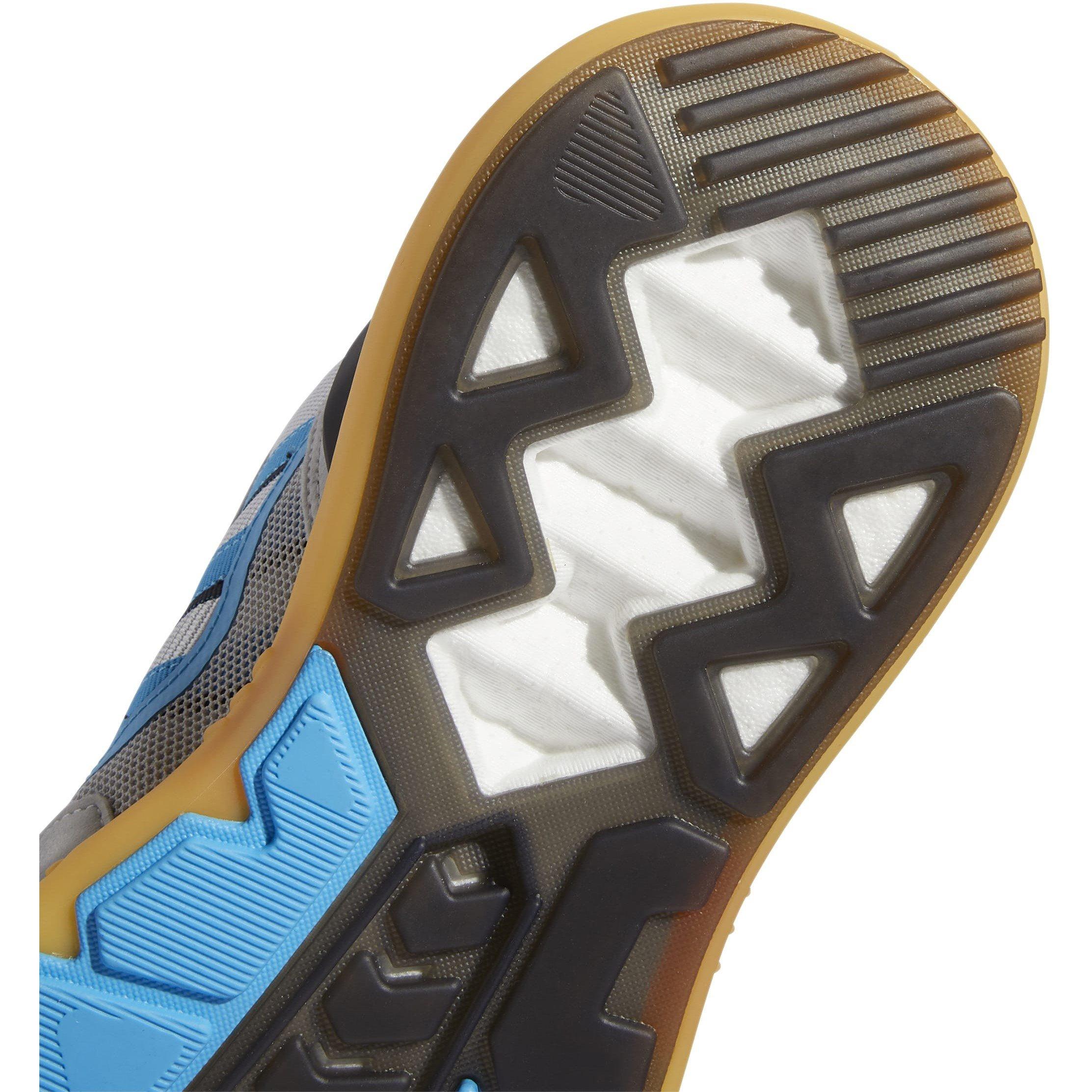 Grey/Skyrus - adidas Originals - Kids Chunky Trainers, Chunky Style - 8