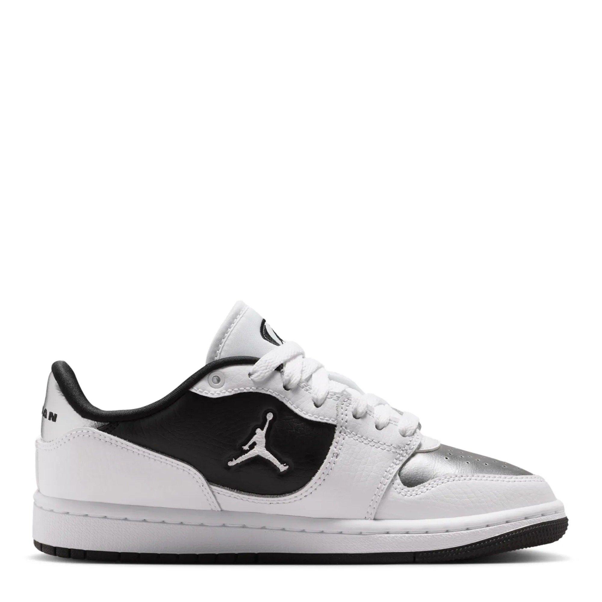 Wit/Zwart - Air Jordan - Kids' Court Connect Low-Top Trainers - 1