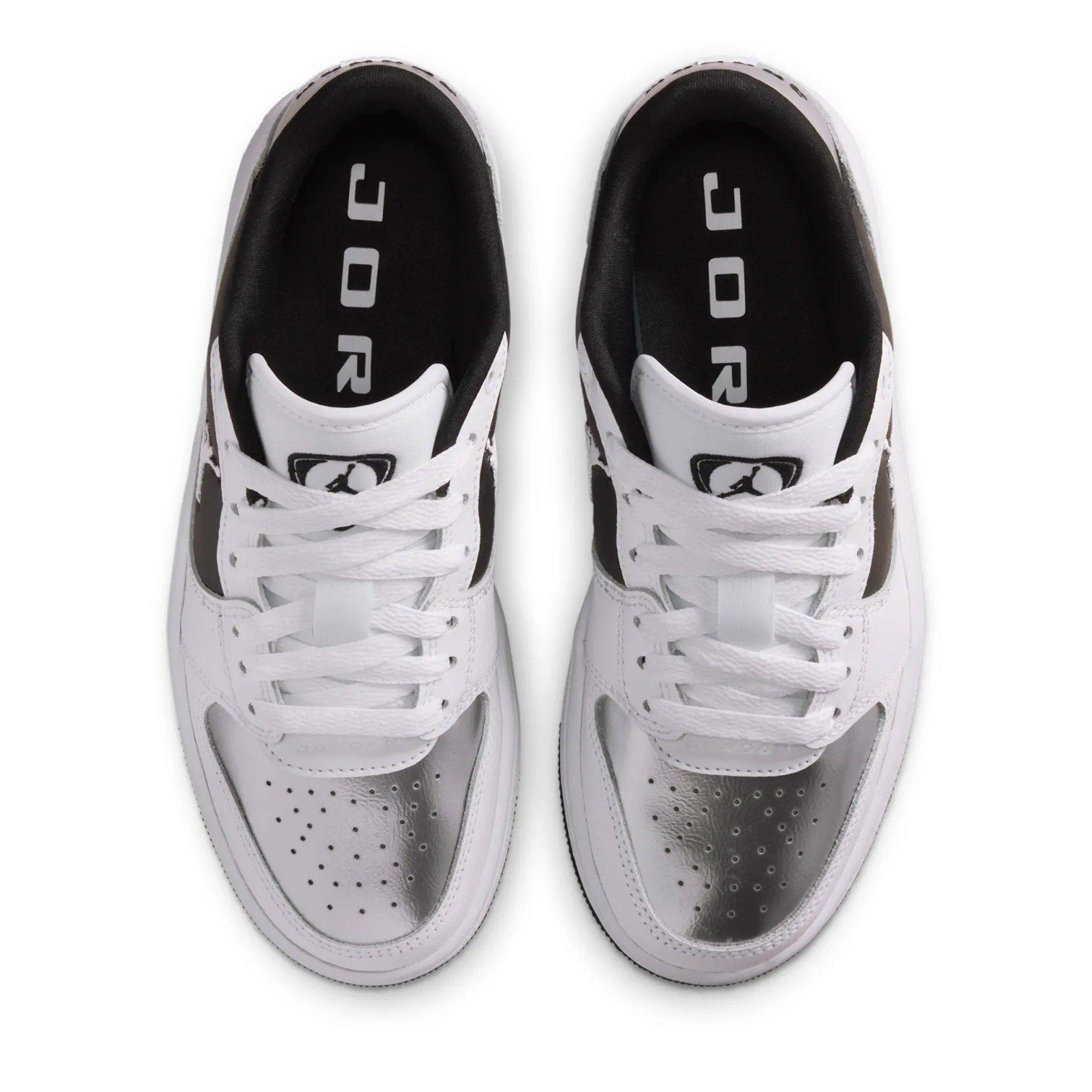 Wit/Zwart - Air Jordan - Kids' Court Connect Low-Top Trainers - 5