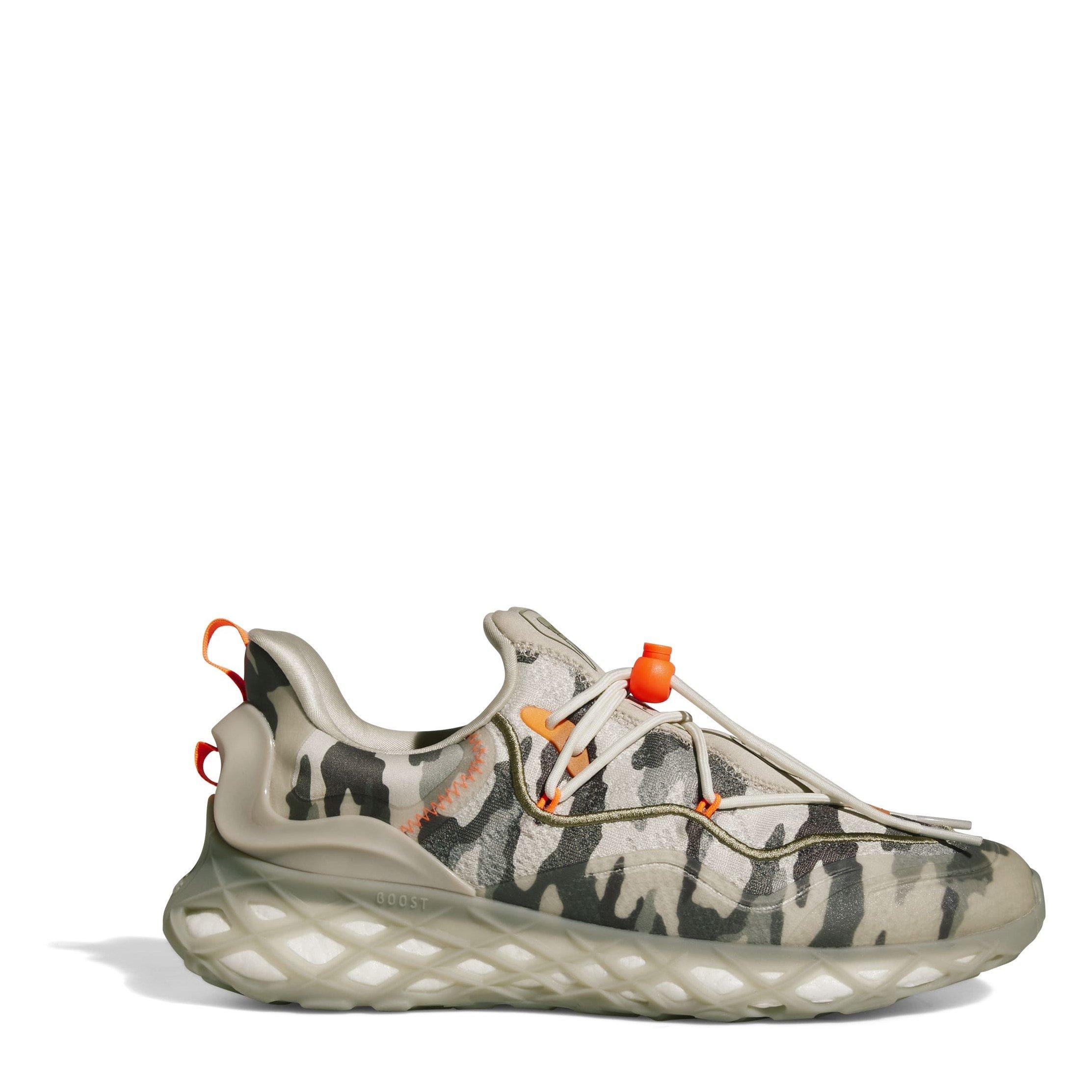 Brown - adidas Originals - Kids' Web Boost Chunky Trainers - 1