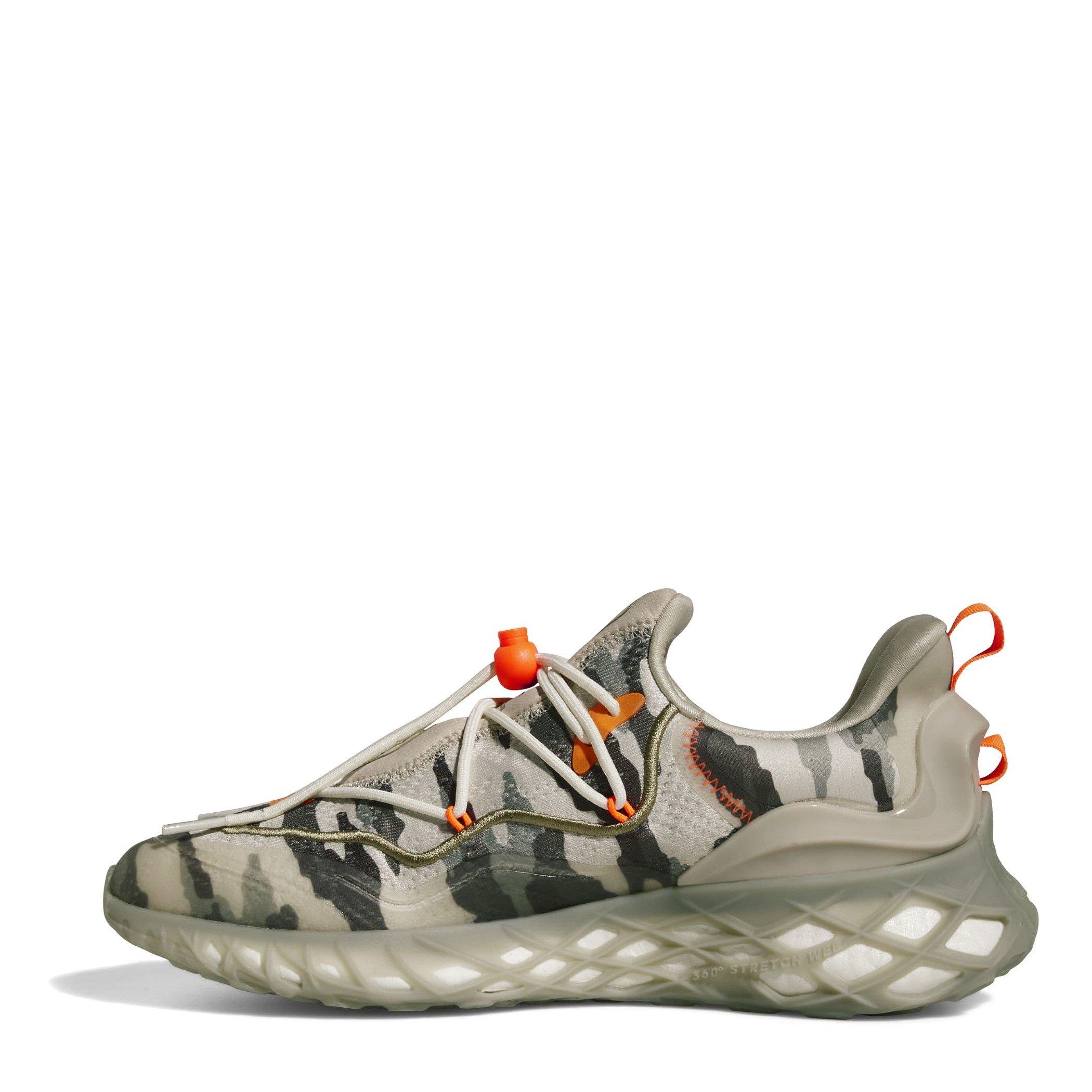 Brown - adidas Originals - Kids' Web Boost Chunky Trainers - 2